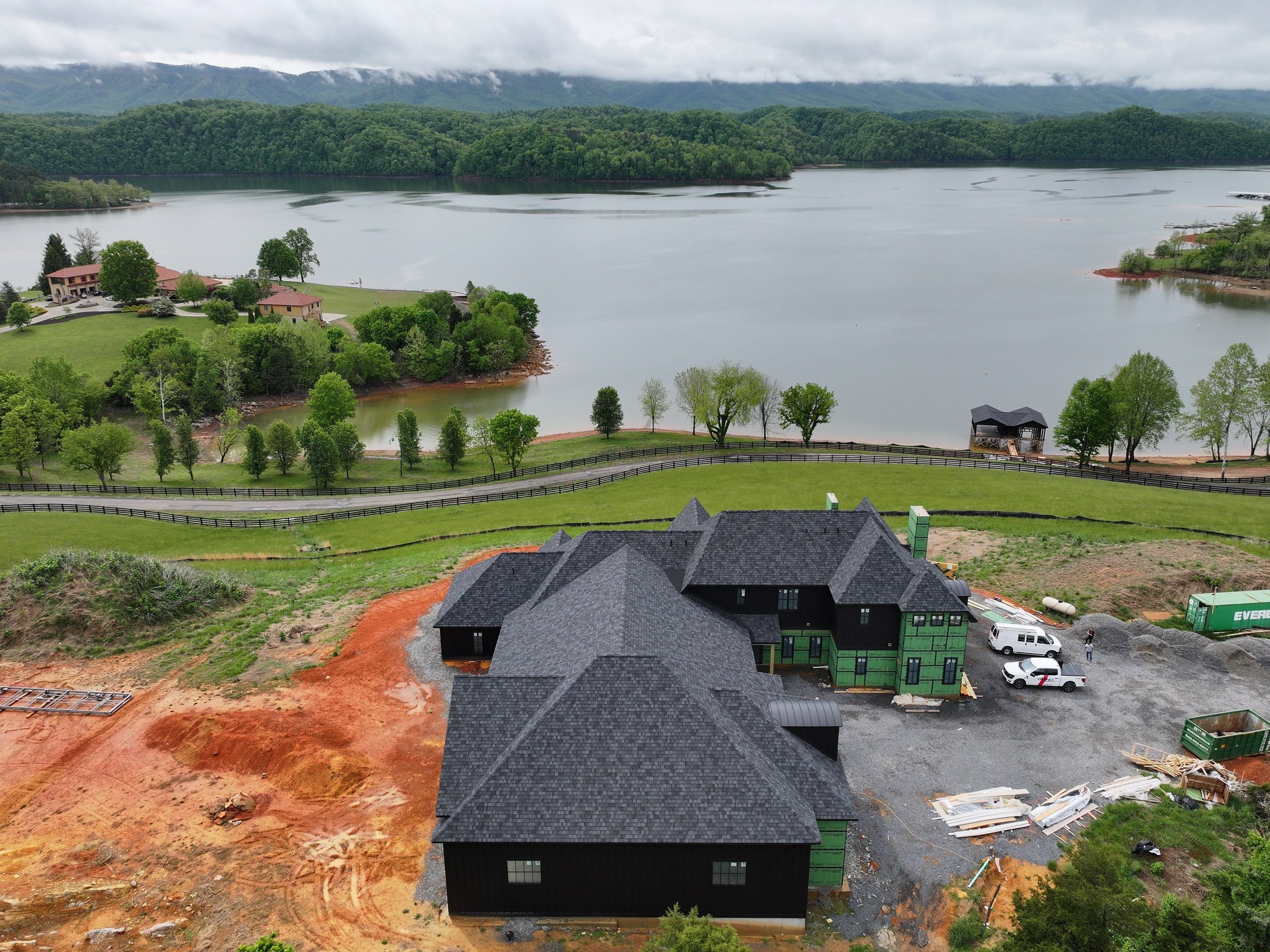 Lake Road New Construction - Belmont by Omnia Roofing