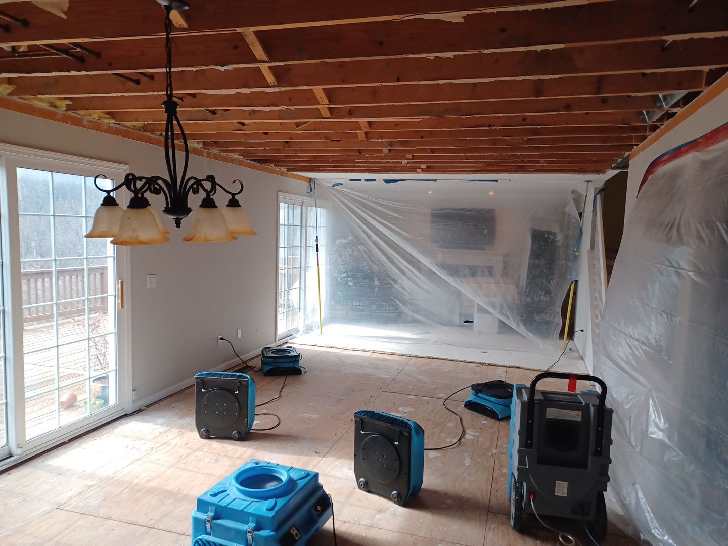 Project in Wixom by EzDry Water Mitigation & Property Restoration