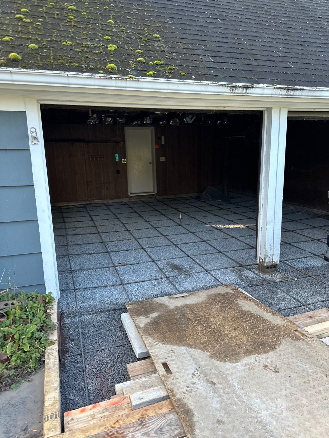 Concrete garage floor replacement by NG Masonry & Construction LLC