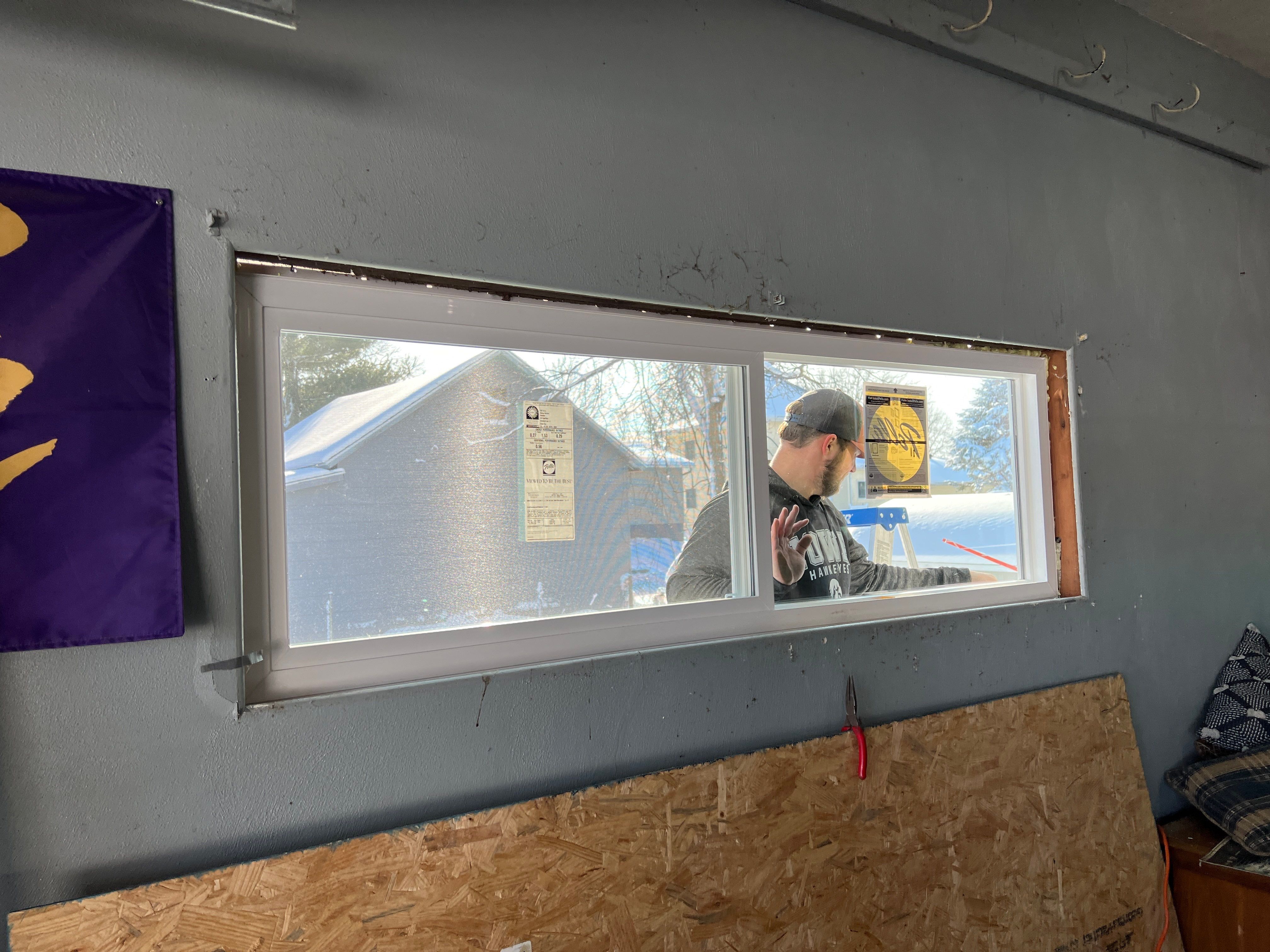 Window installation by United Windows and Siding LLC