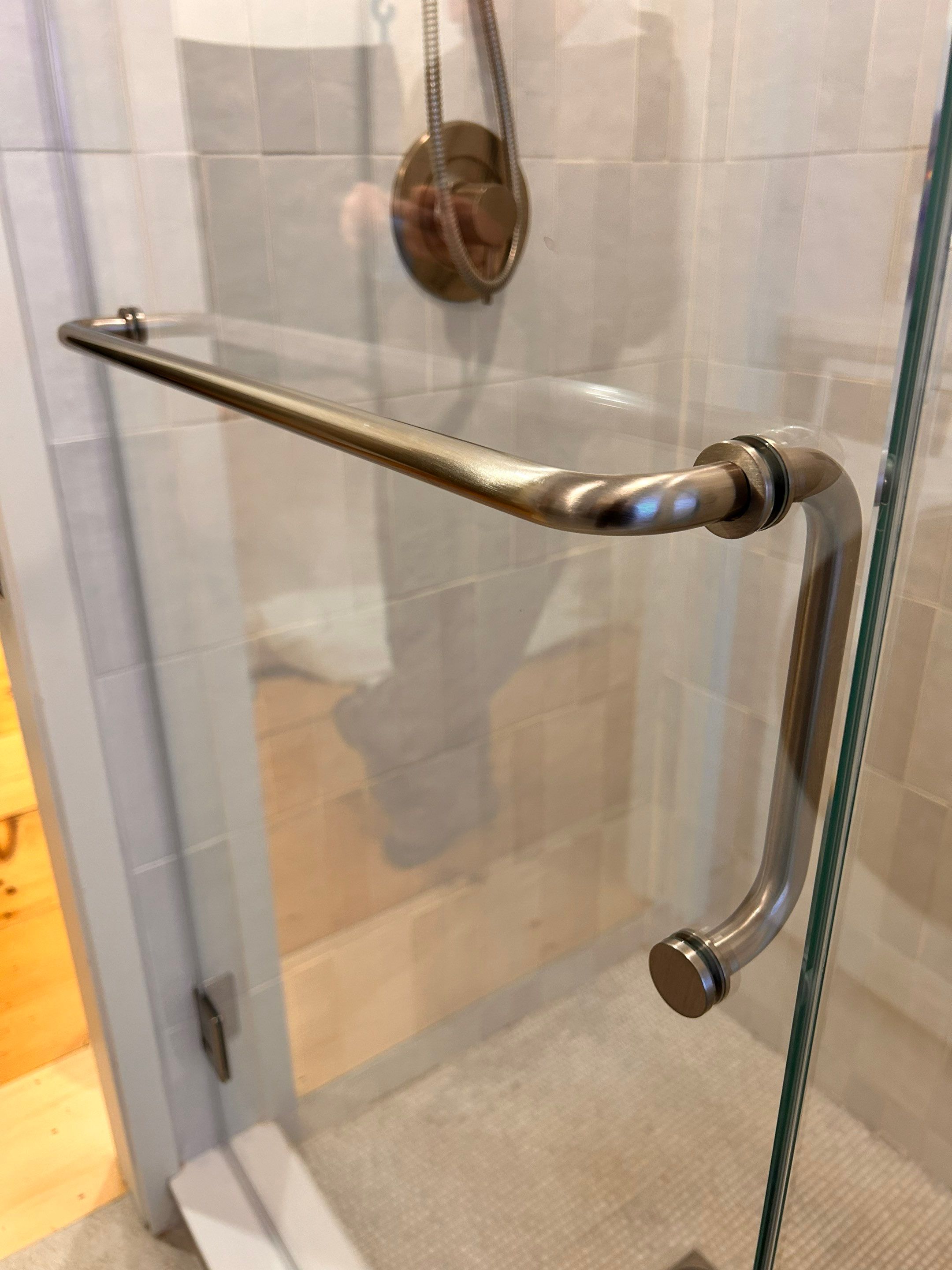Steam Shower using Tempered Low Iron Shower Glass by Cheshire Glass Company