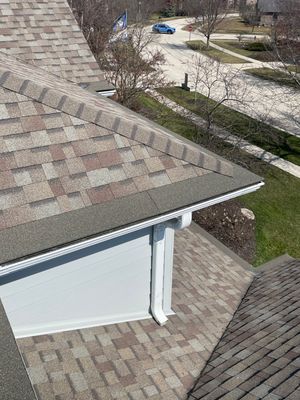 Turtle Shell gutter protection installation in Mokena, IL 60448, photograph 26