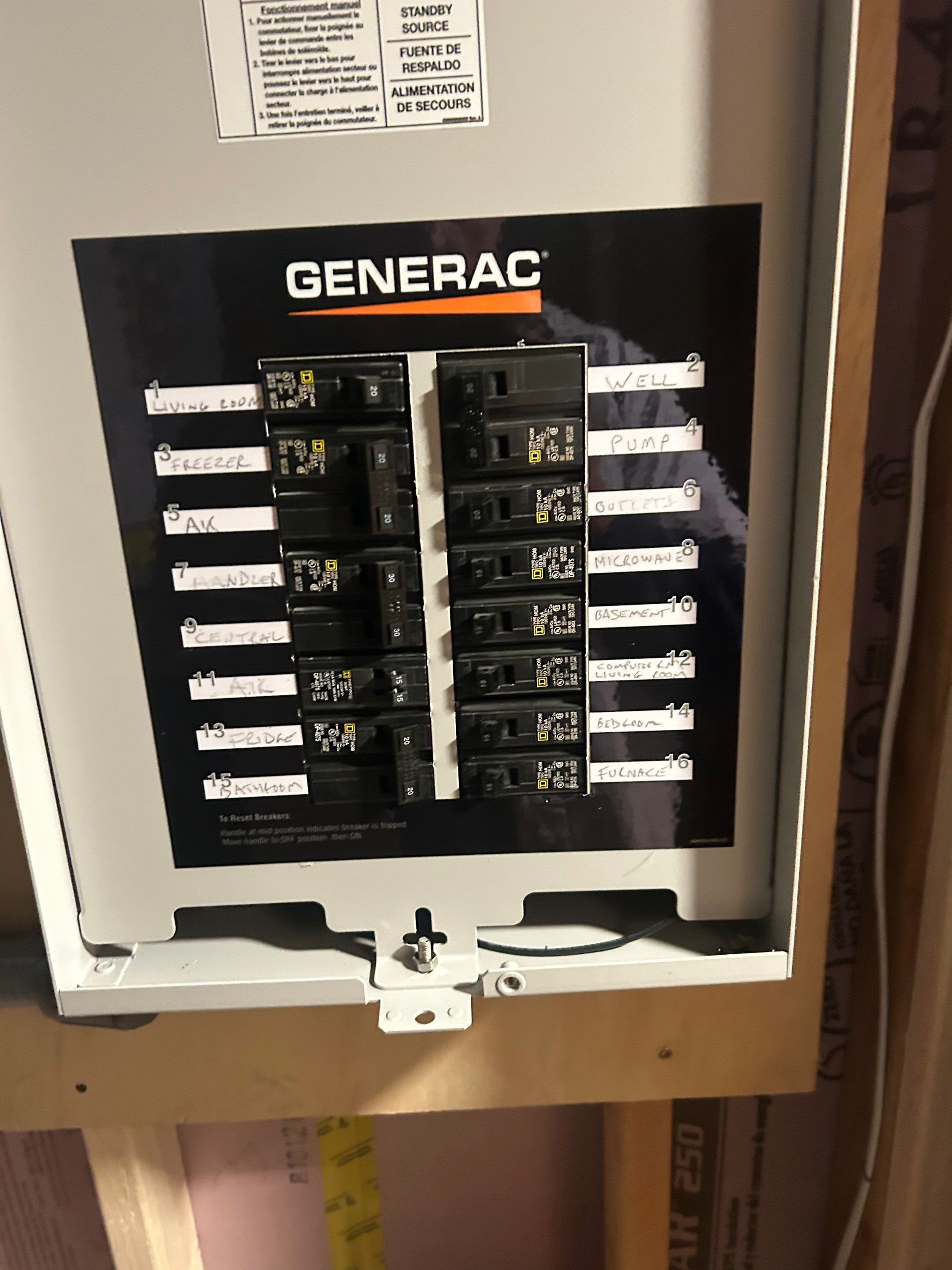 14kW Generac Setup – Installed by ZAM by ZAM Electric