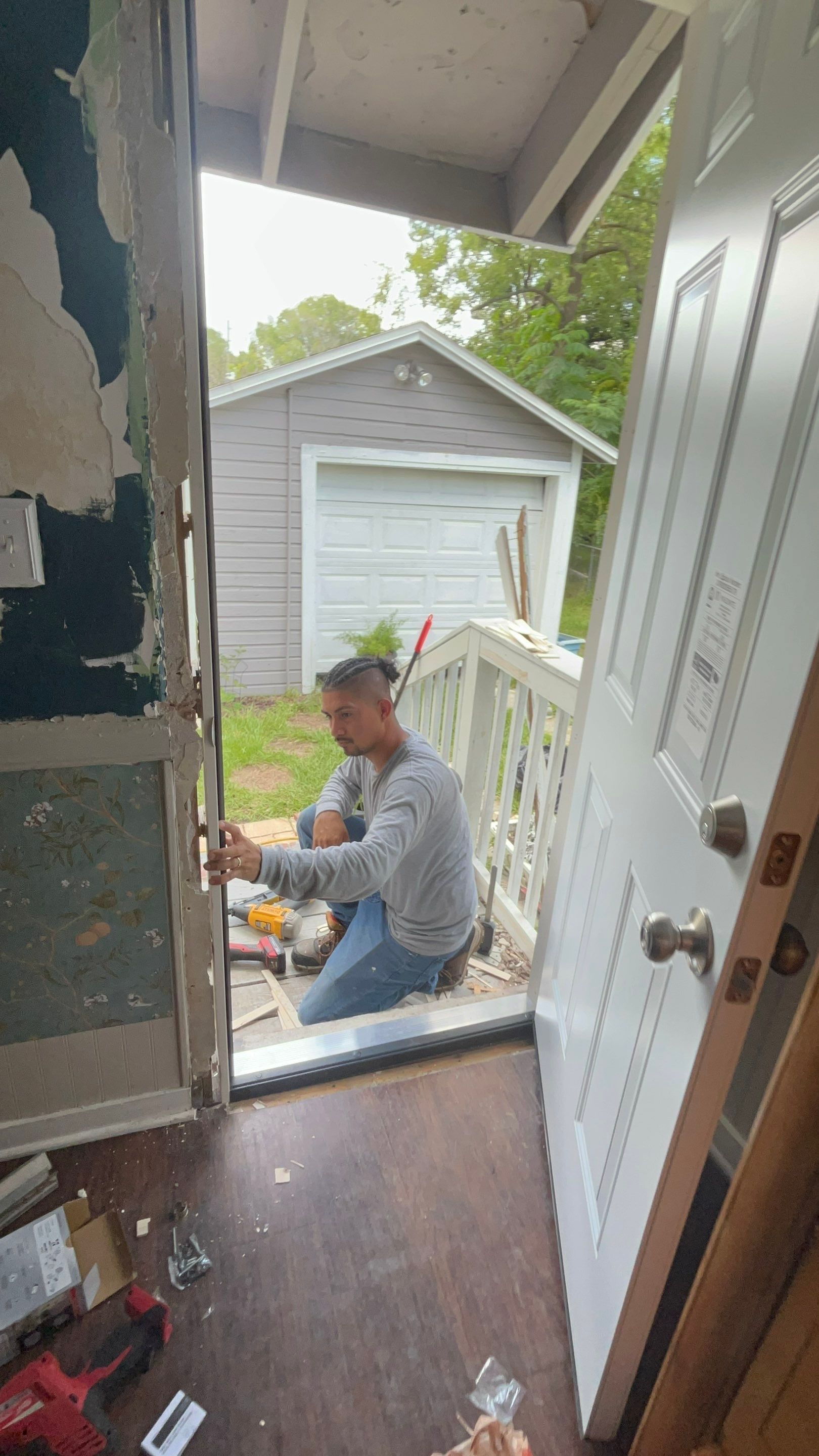 Six-Panel Exterior Door Replacement by The PG Handyman