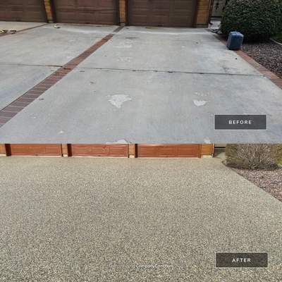 Driveway Transformation in Bastille for Louise