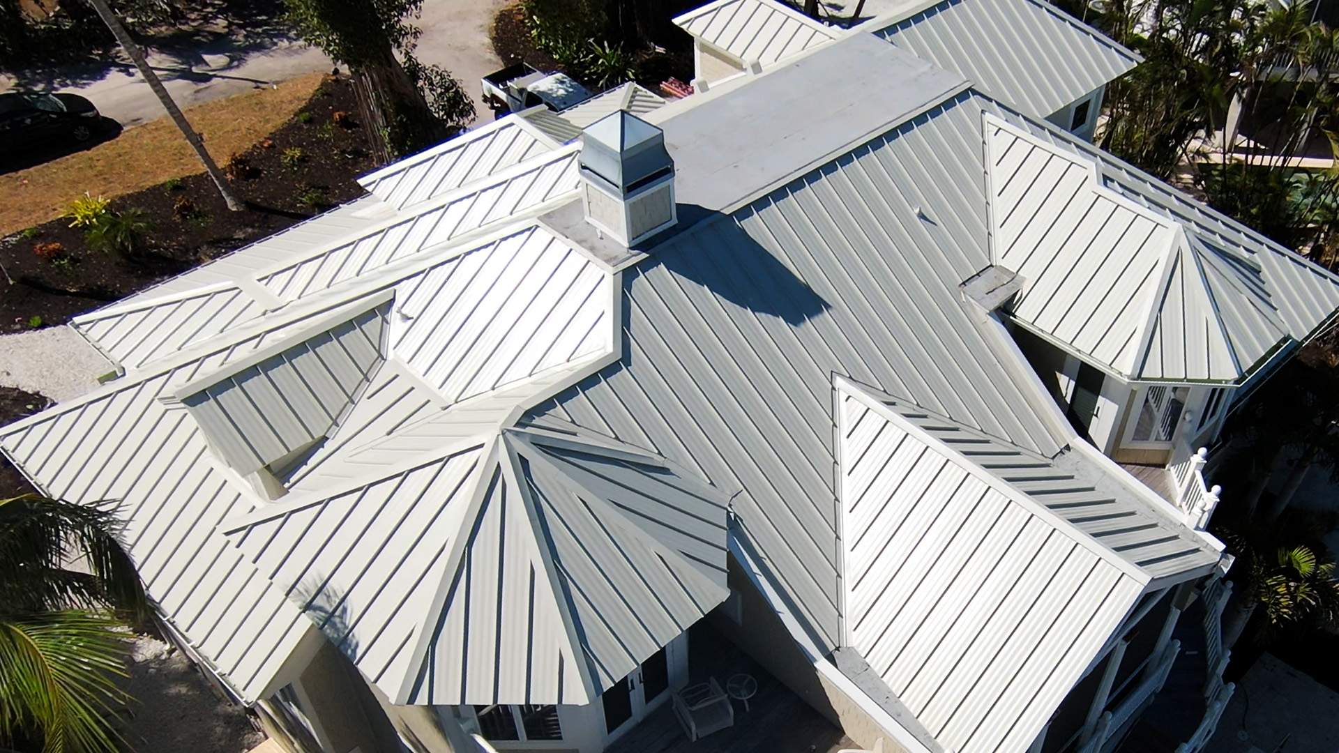 Sanibel Island Standing Seam Roof Replacement by Four Peaks Roofing