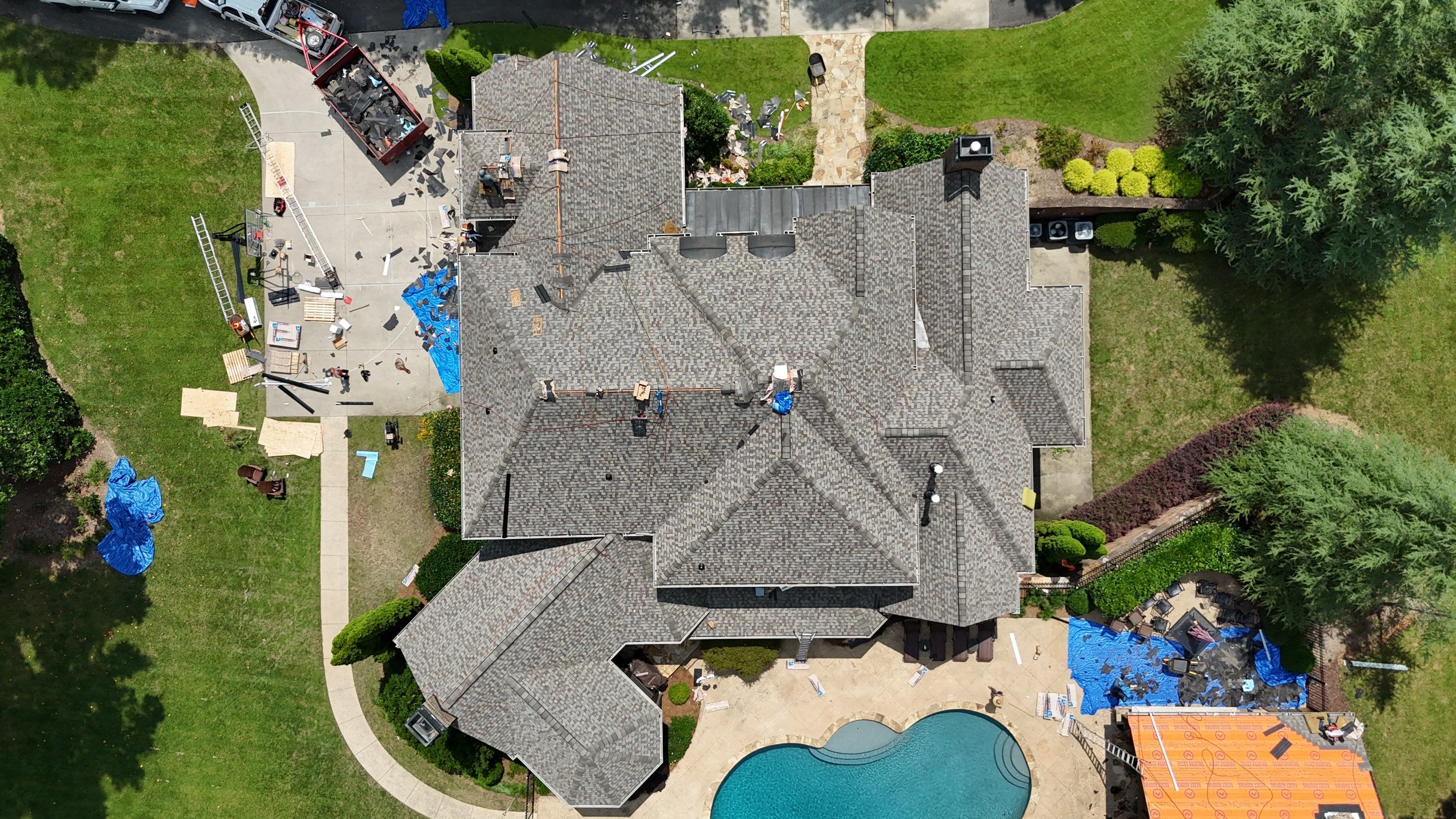 Kennesaw, GA Roof install CertainTeed Landmark Pro Weathered Wood by Reset Roofing