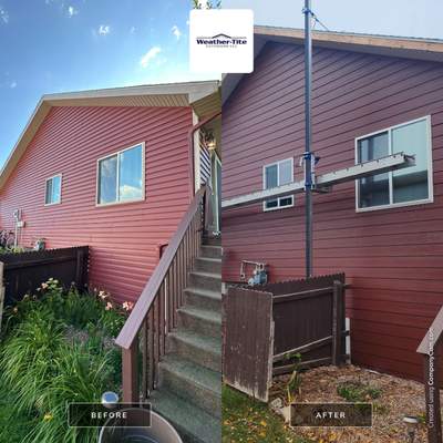 James Hardie Country Lane Red Siding Install