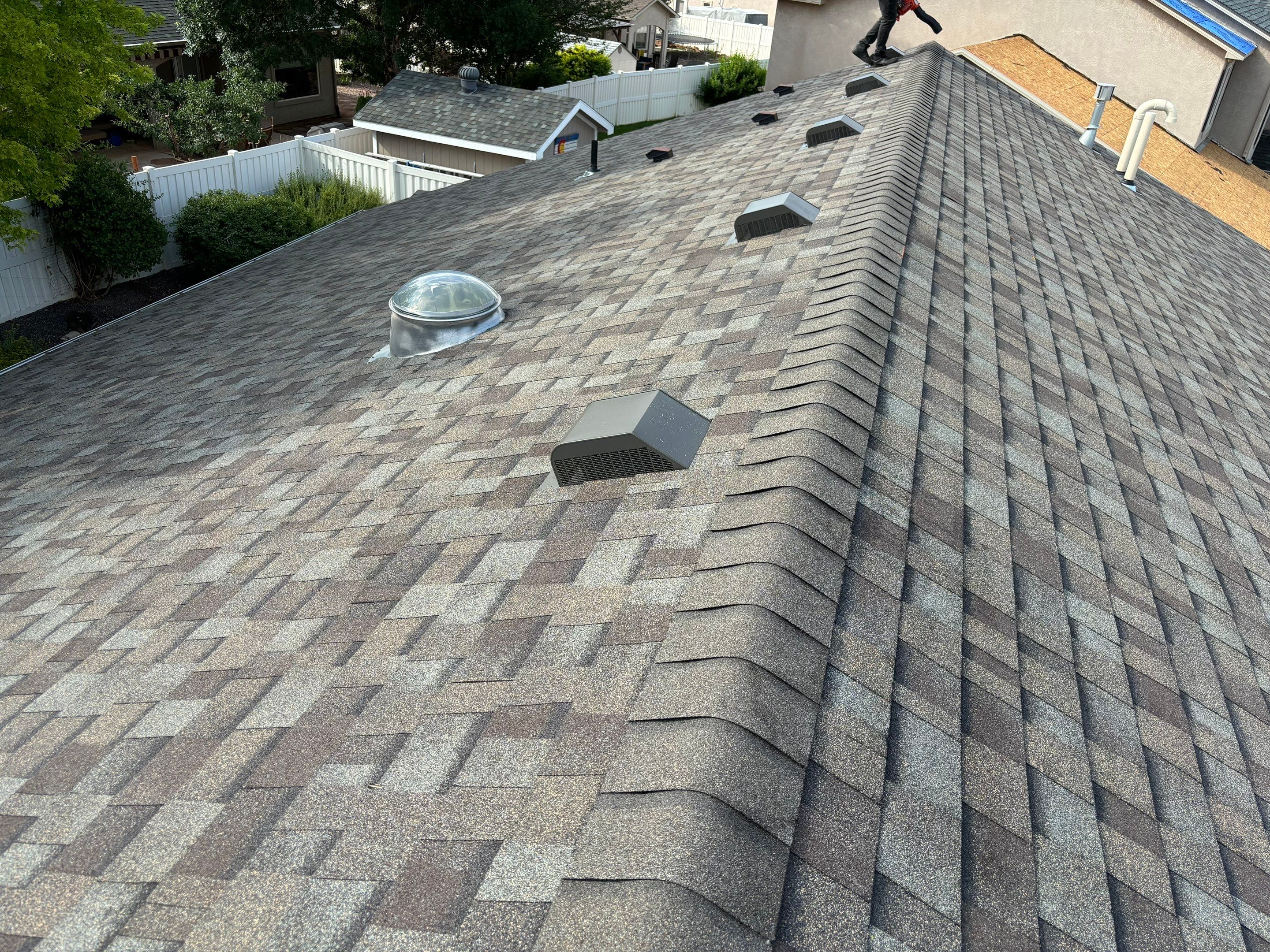 Project in Fruita by Bros Roofing