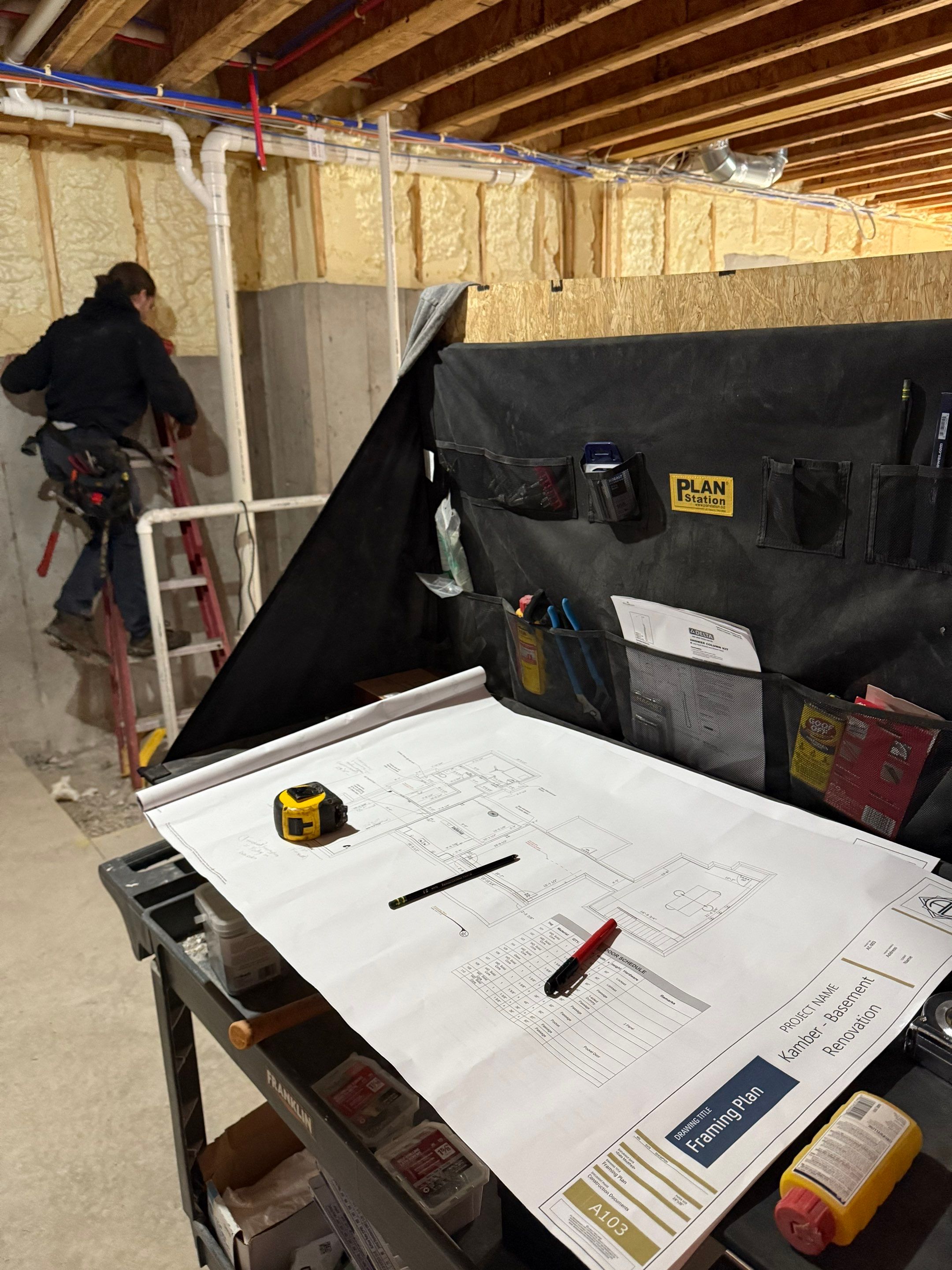 Basement Finishing Project with Home Gym and Sauna in Prospect by Authentic Carpentry