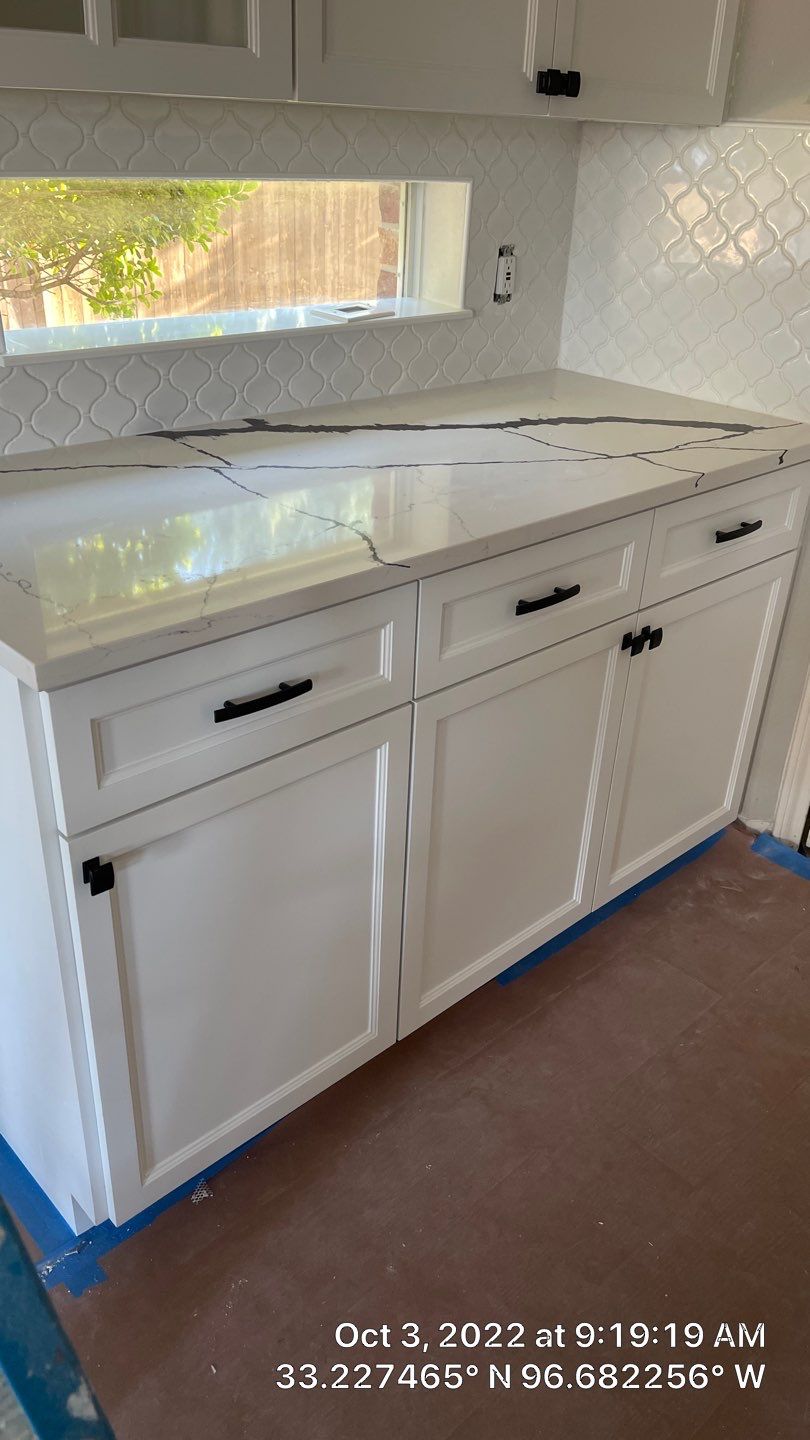 Custom cabinetry Kitchen Remodel by SLM General Contractors & Roofing