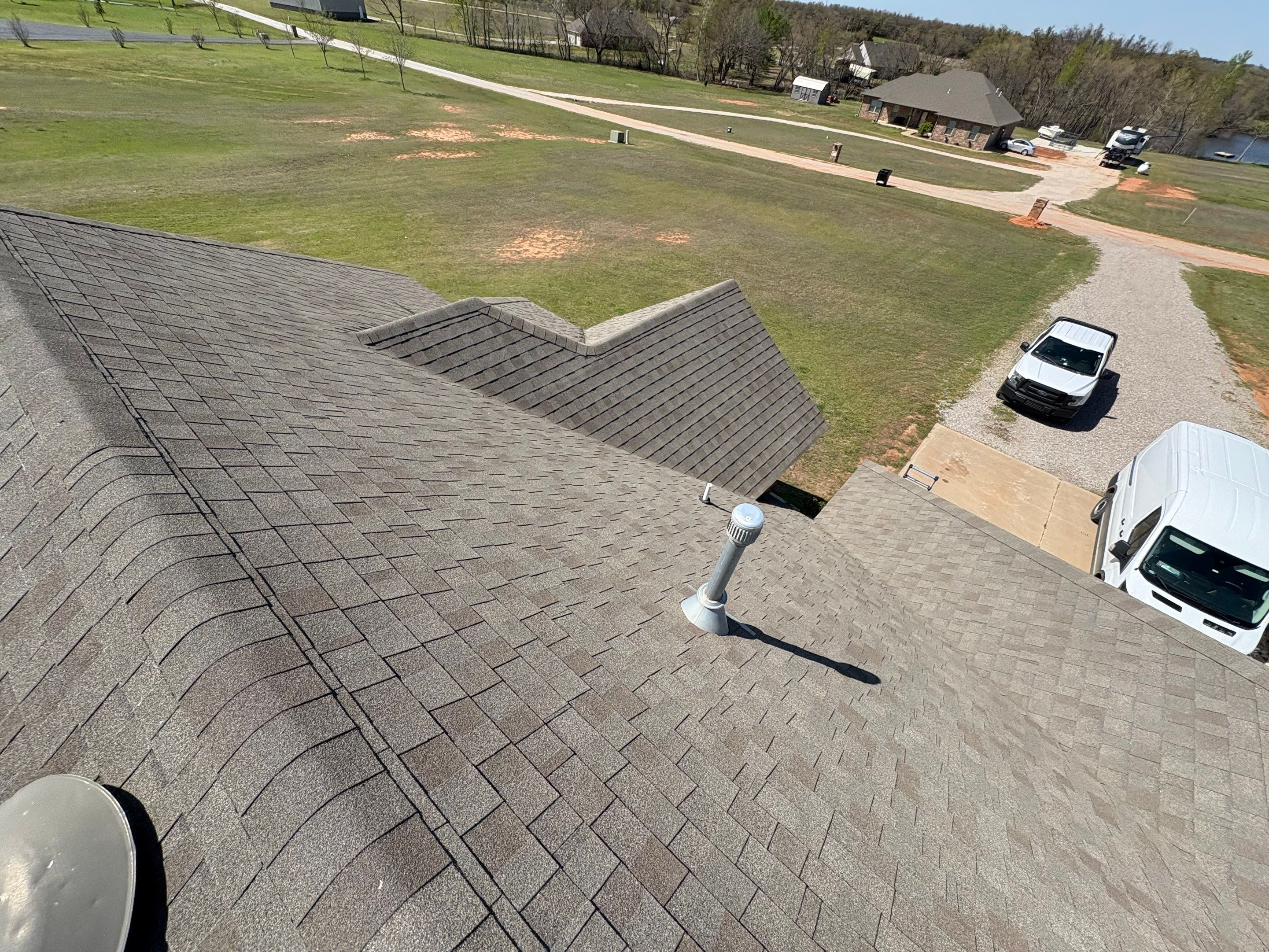 Roof repair in Blanchard by McCann's Roofing and Construction