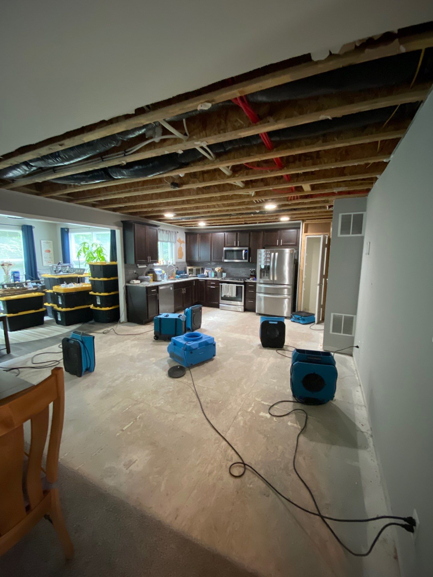 Project in Chesterfield by EzDry Water Mitigation & Property Restoration