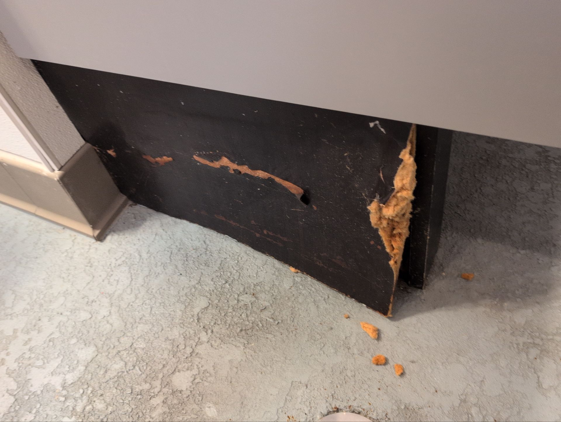 Restroom Counter Panel Repair by
M.A.B. Landscaping & Property Maintenance