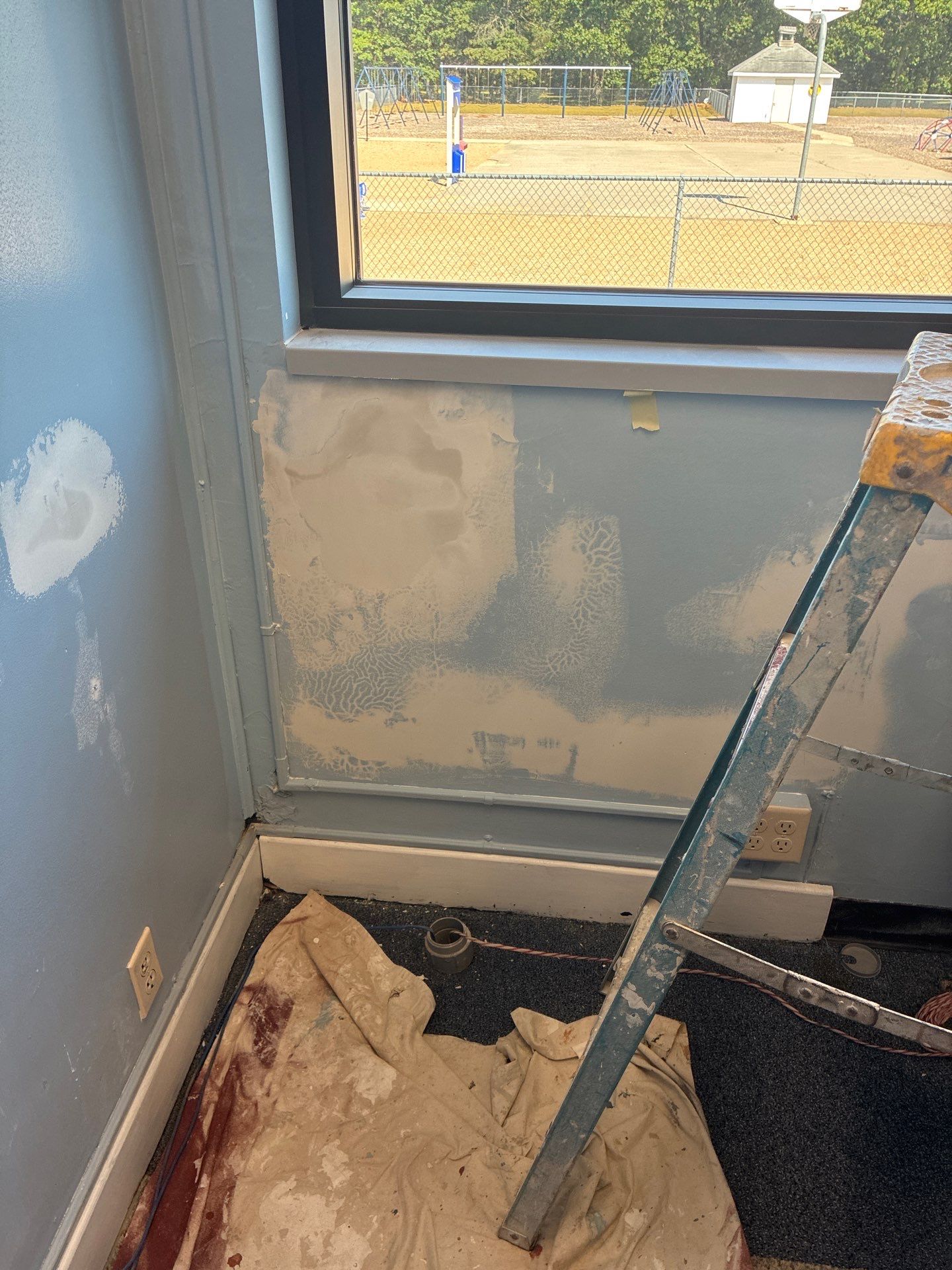 Early Childhood Center Interior Painting and Drywall Repair in Muskegon by Gordon Painting