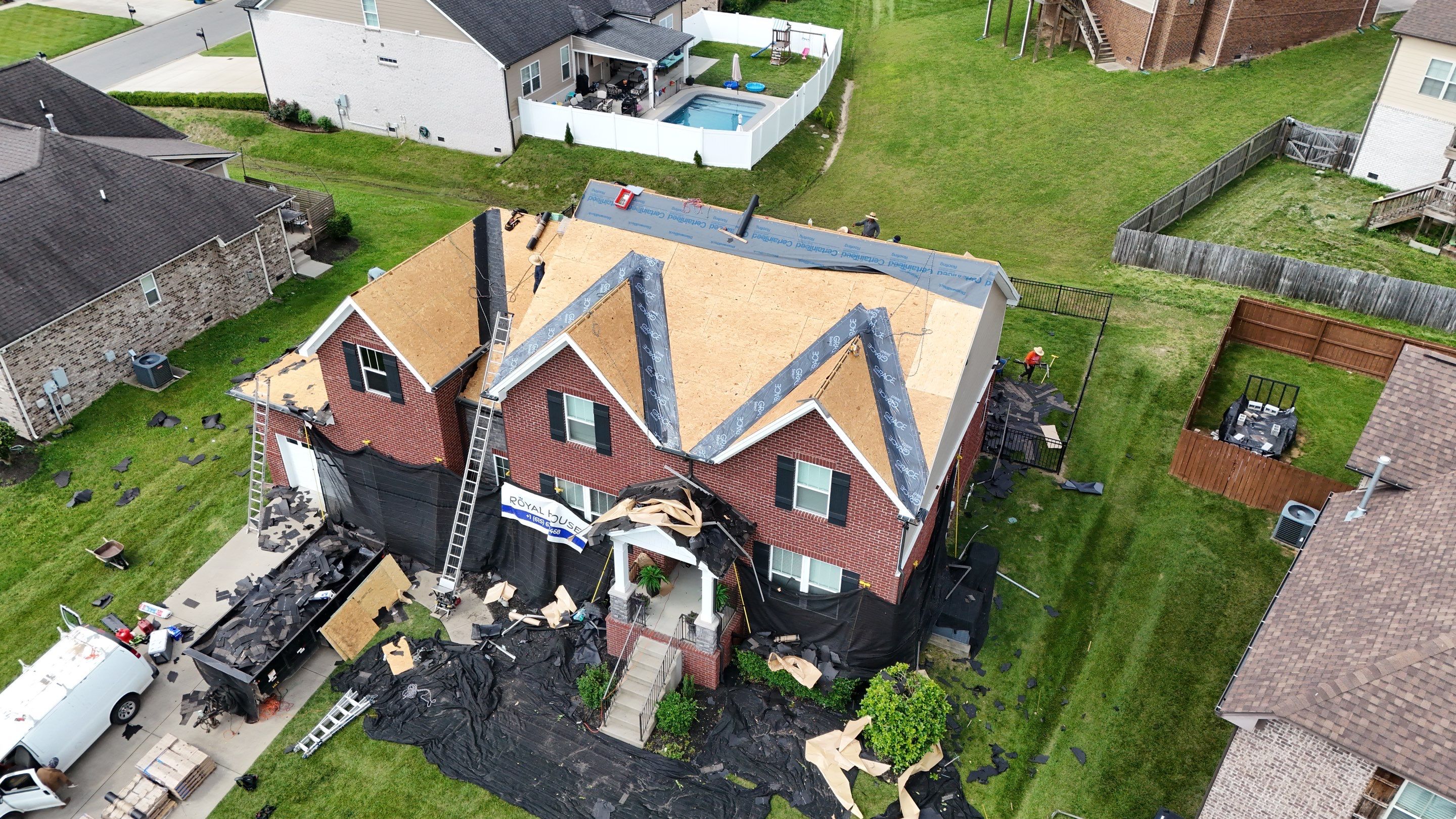 Espresso Re-Roof by Royal House LLC
