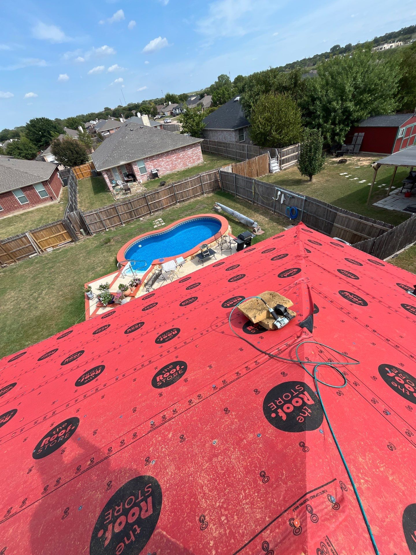 USAA Approved Reroof Project by Berry Good Roofing 