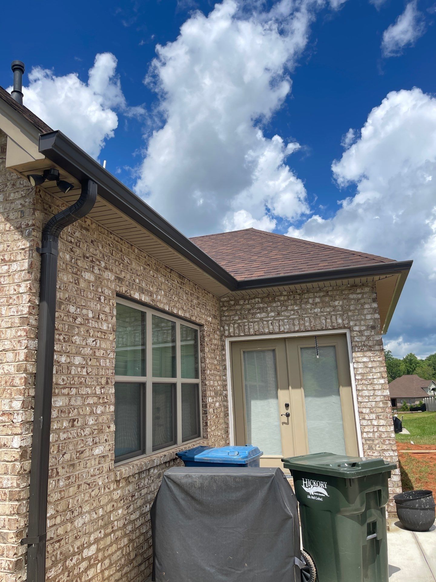 6" Seamless Gutters in Dark Bronze by Peak 2 Peak Services LLC