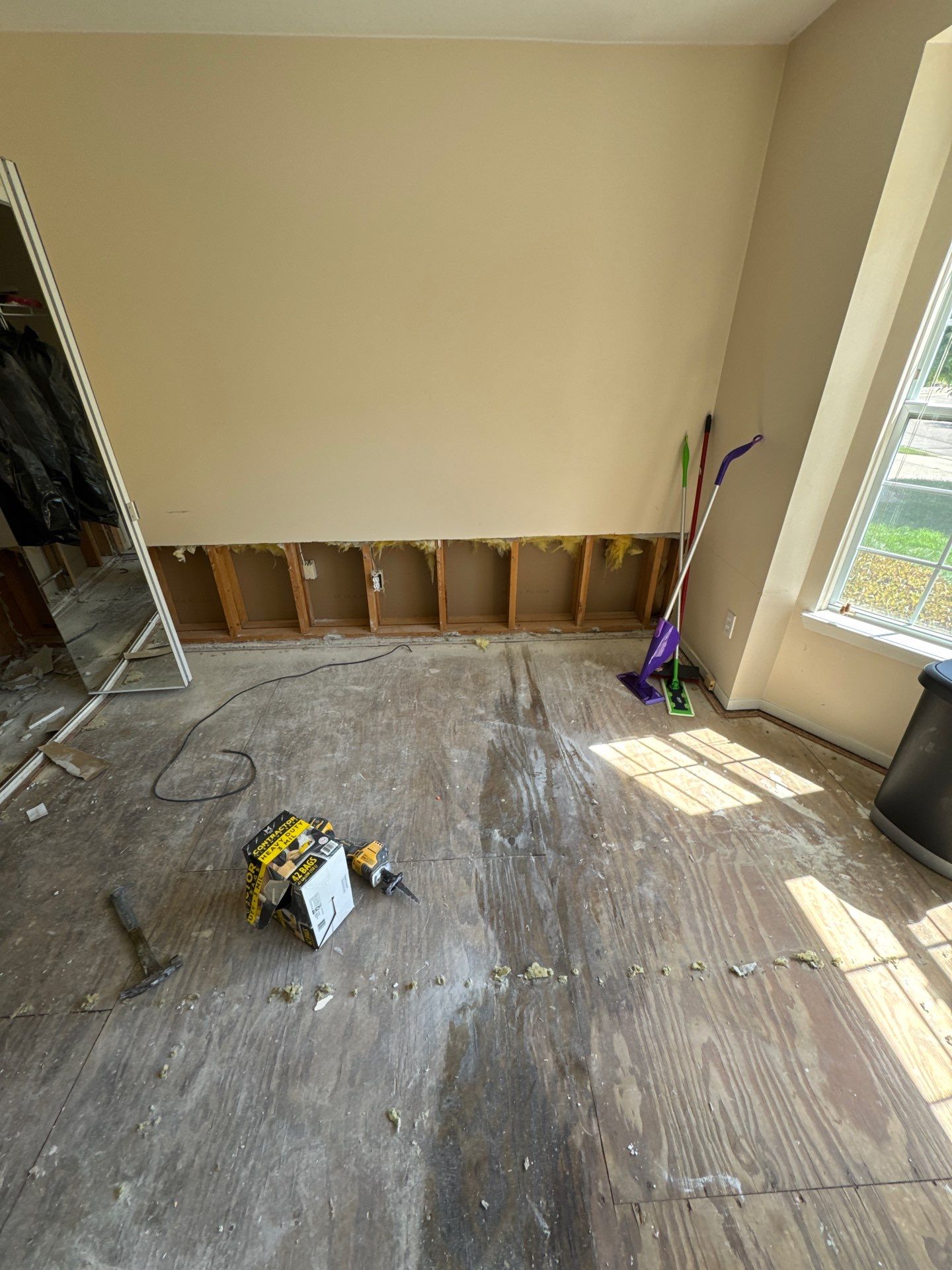 Project in Commerce Twp by EzDry Water Mitigation & Property Restoration