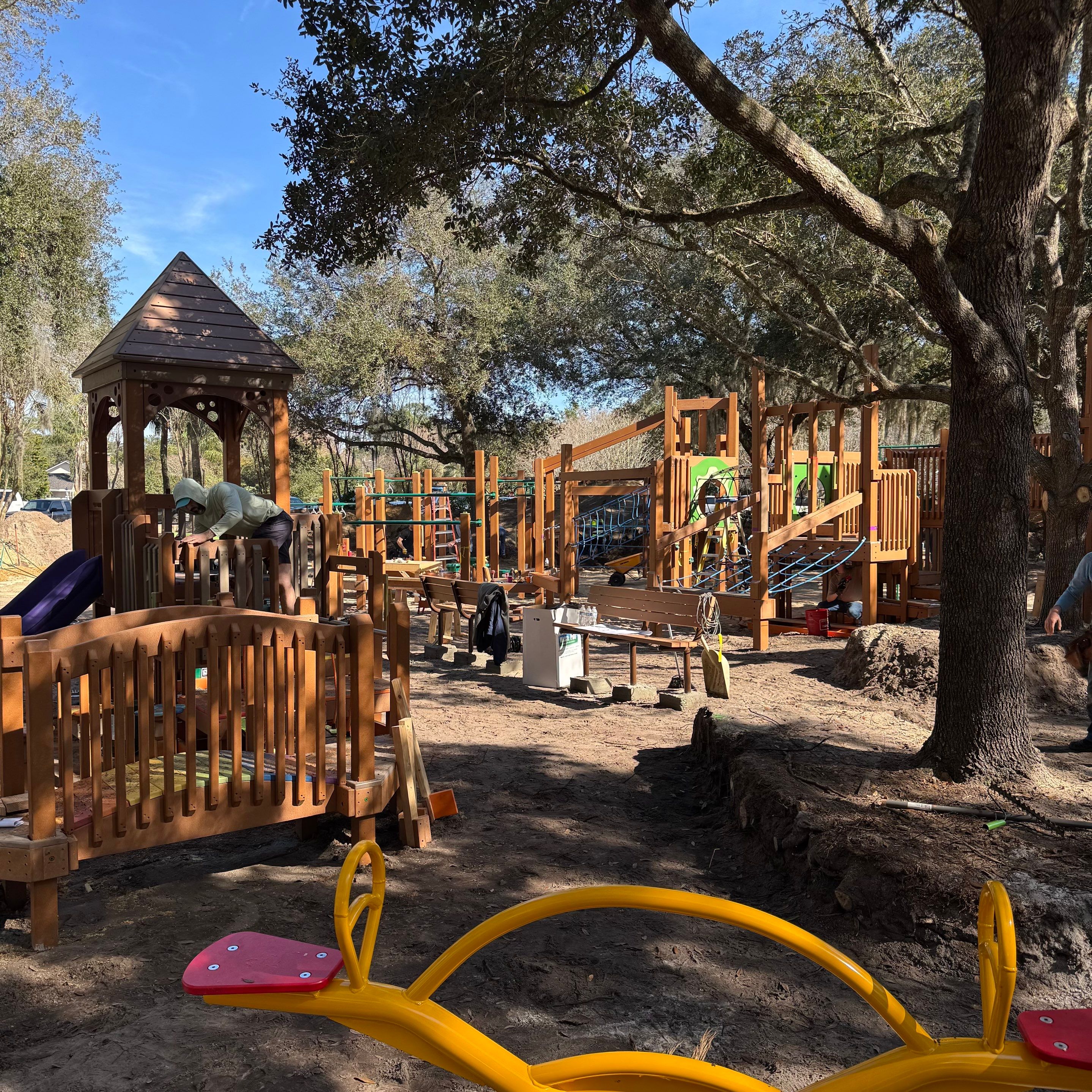 Volunteer Work | Deerwood Community Playground by ProGreen Services