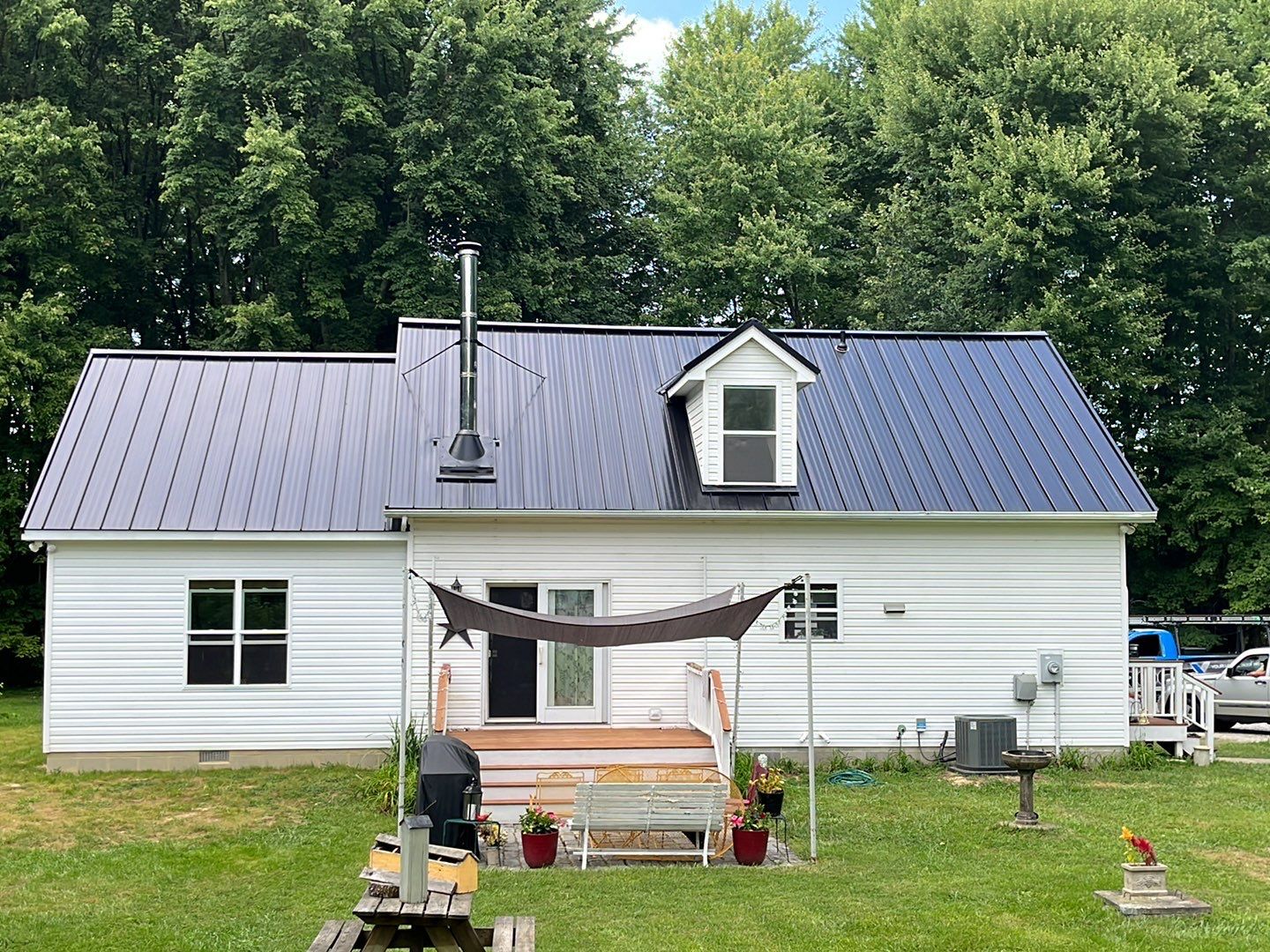 Standing Seam Metal - Black by RoofX