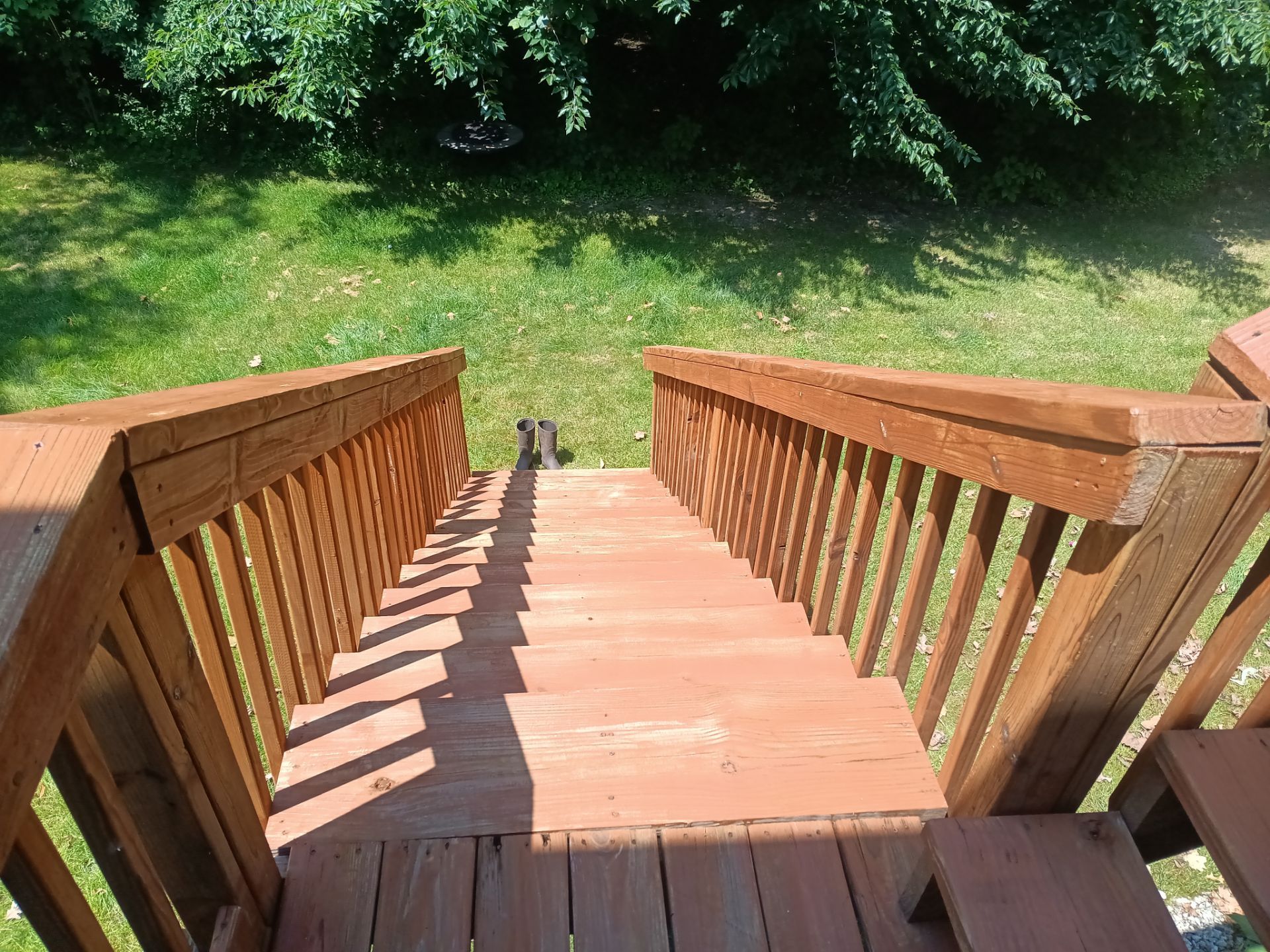 Deck and steps staining! by Gordon Painting