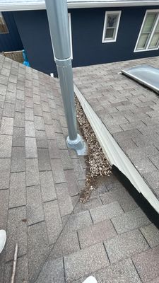 Turtle Shell gutter protection installation in Batavia, IL 60510, photograph 8