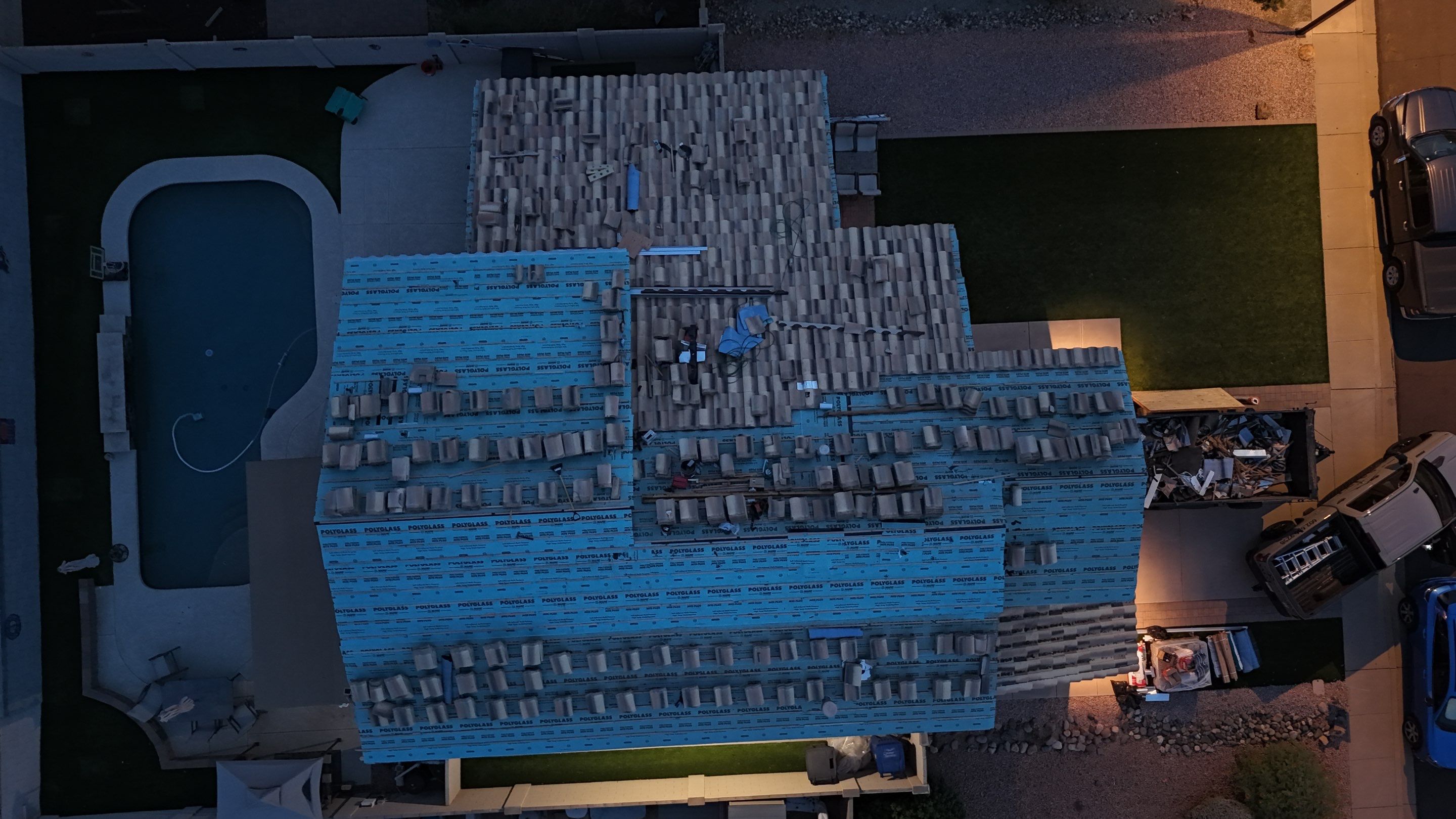 Project in Mesa, AZ by Saint Roofing