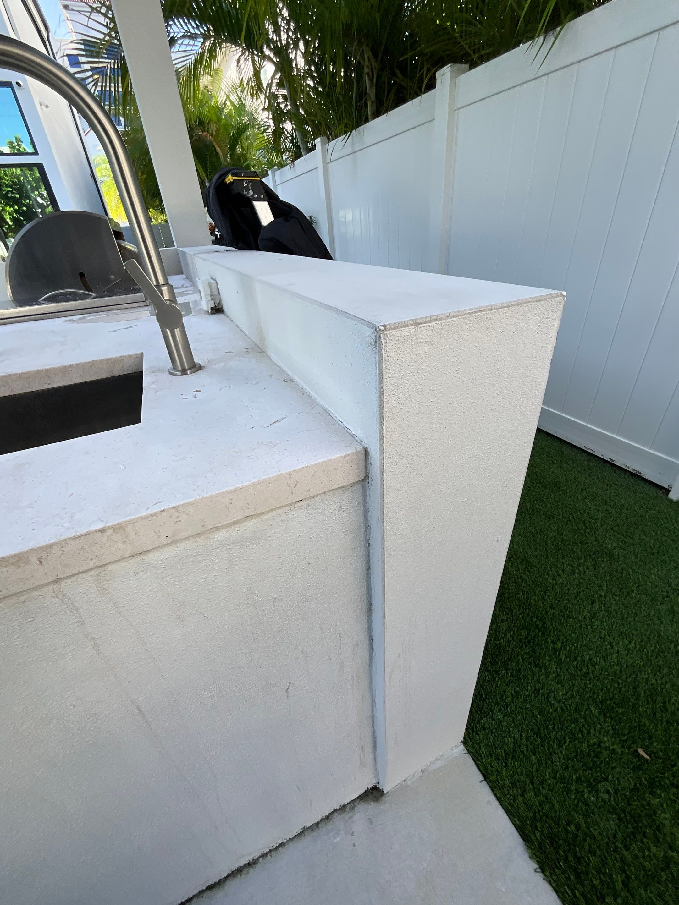 Outdoor BBQ - East Boca Raton by Hevi Tile