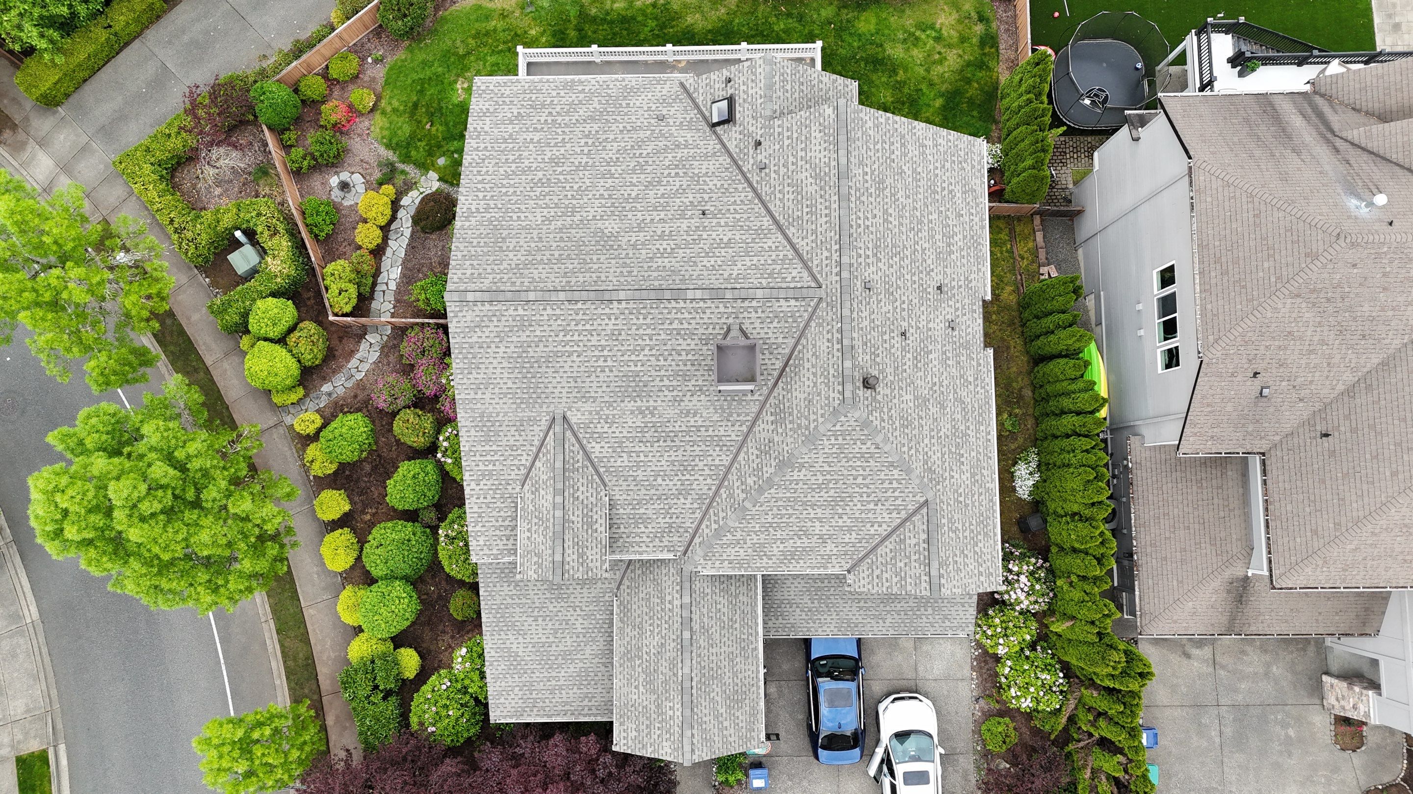 Residential Roofing Installation using GAF UHDZ Shingles by Roofing Formula LLC