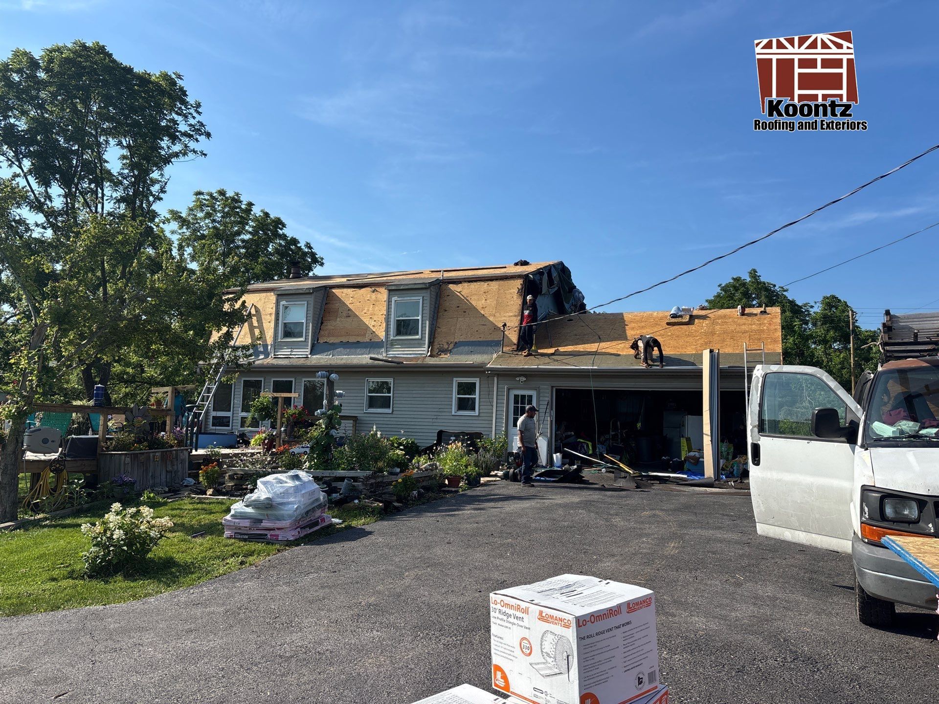 Roof & Exterior Installation by Koontz Construction