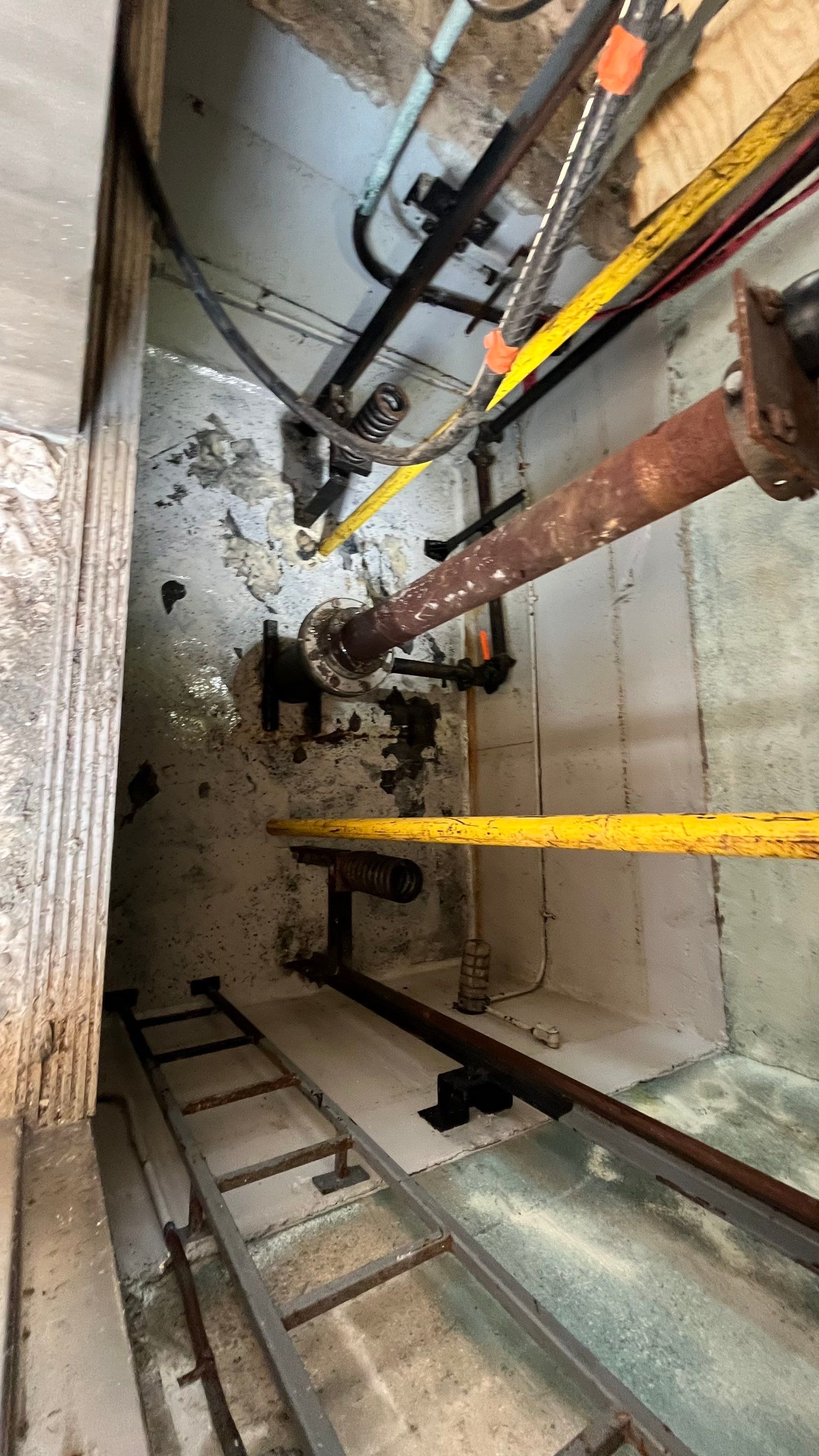 Condo Elevator Shaft Clean Out and Remove Bloackage in Storm Drain System by APS Power & Water