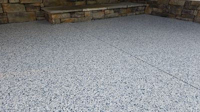 Two Porches Completed Using Beaver & Tidal Wave