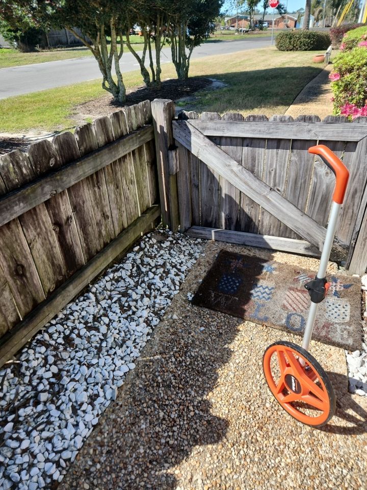 Fence Installation using White Vinyl by Hip Square Fence Inc.