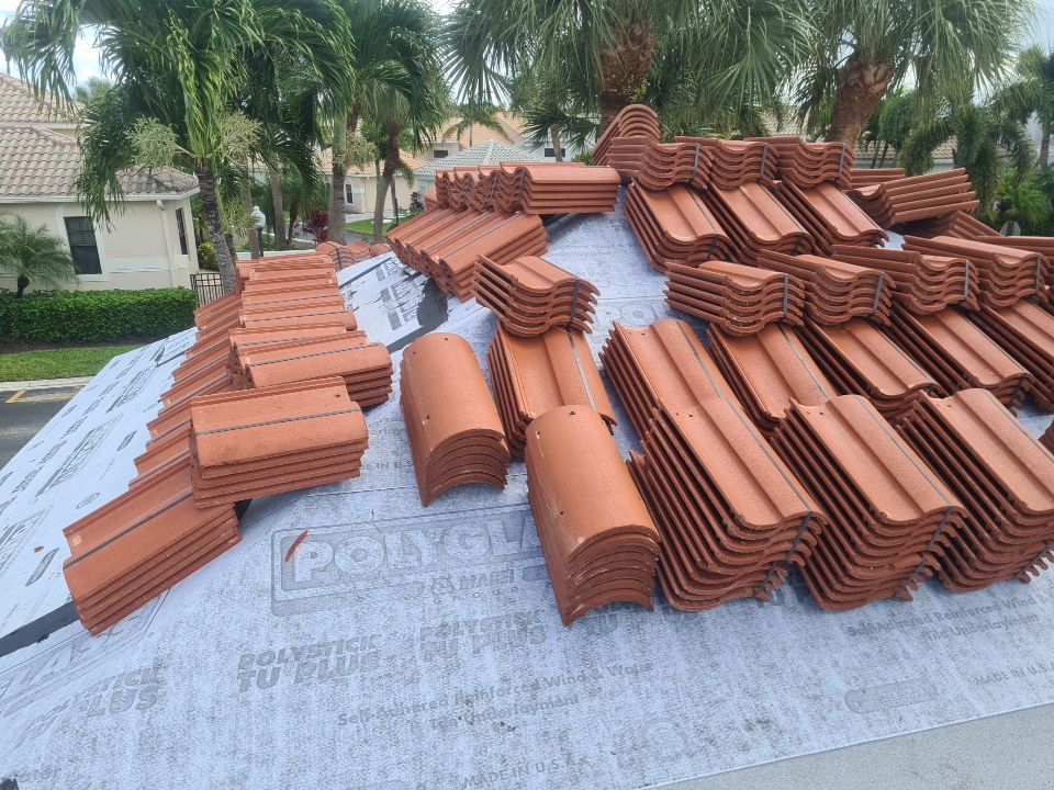 Residential Roofing Installation using Eagle Roofing Tile by BLUES BROTHERS ROOFING