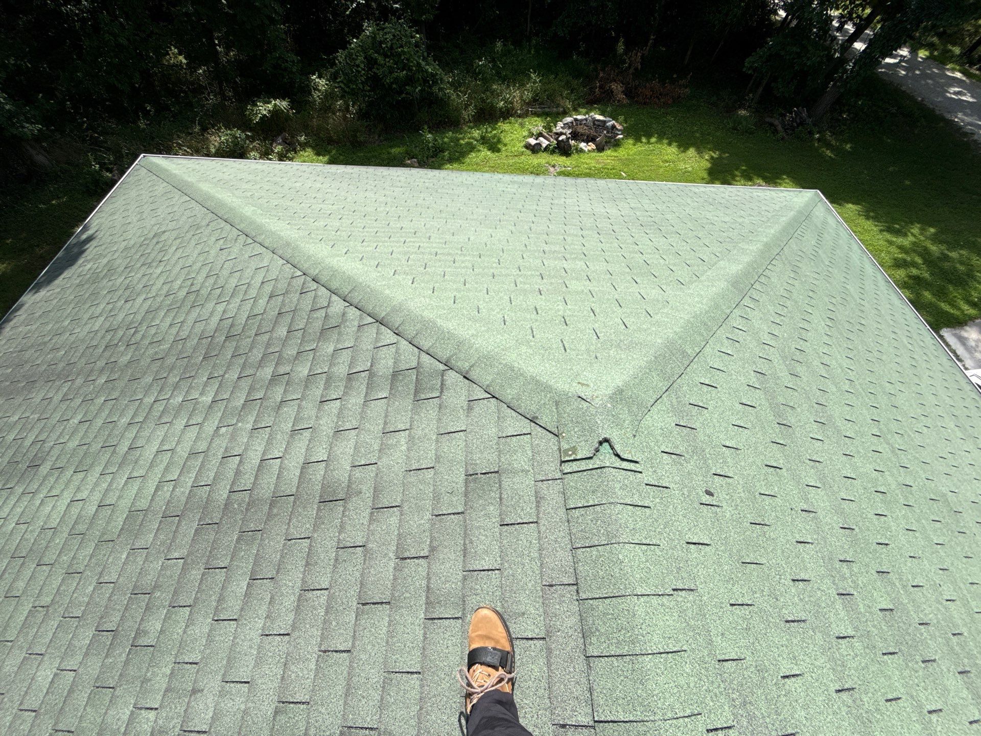 Residential Roofing Install - Atlas Pinnacle Pristine Shingles - Color Pewter  by Titan Commercial & Residential Roofing 