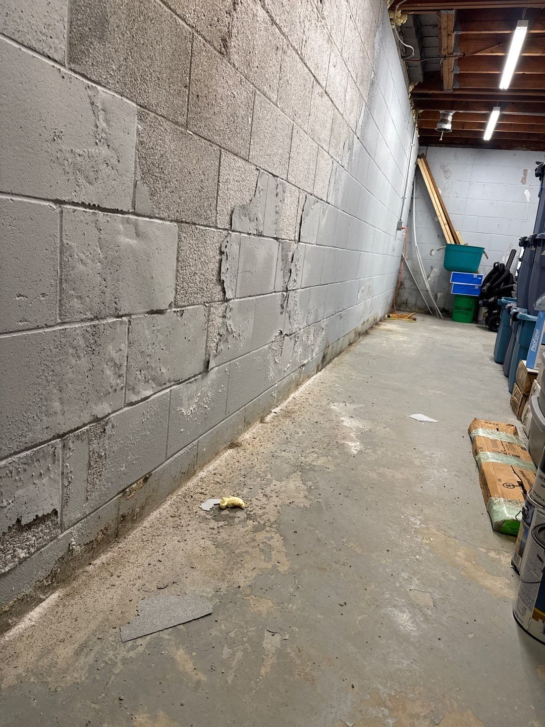 Depressurizing Denny's Basement Wall by Waterproofing Northeast