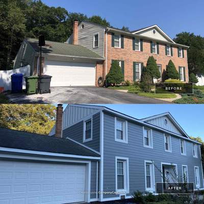 Siding Installation using JH Batten Smooth