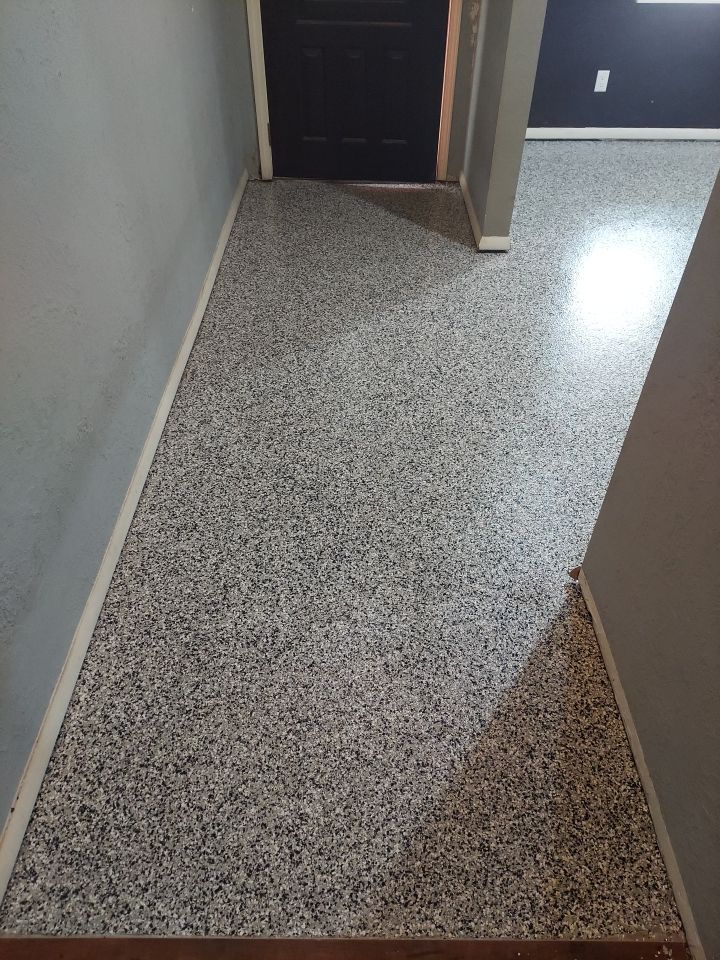 Interior Concrete Coating with Domino by Copperhead Coatings