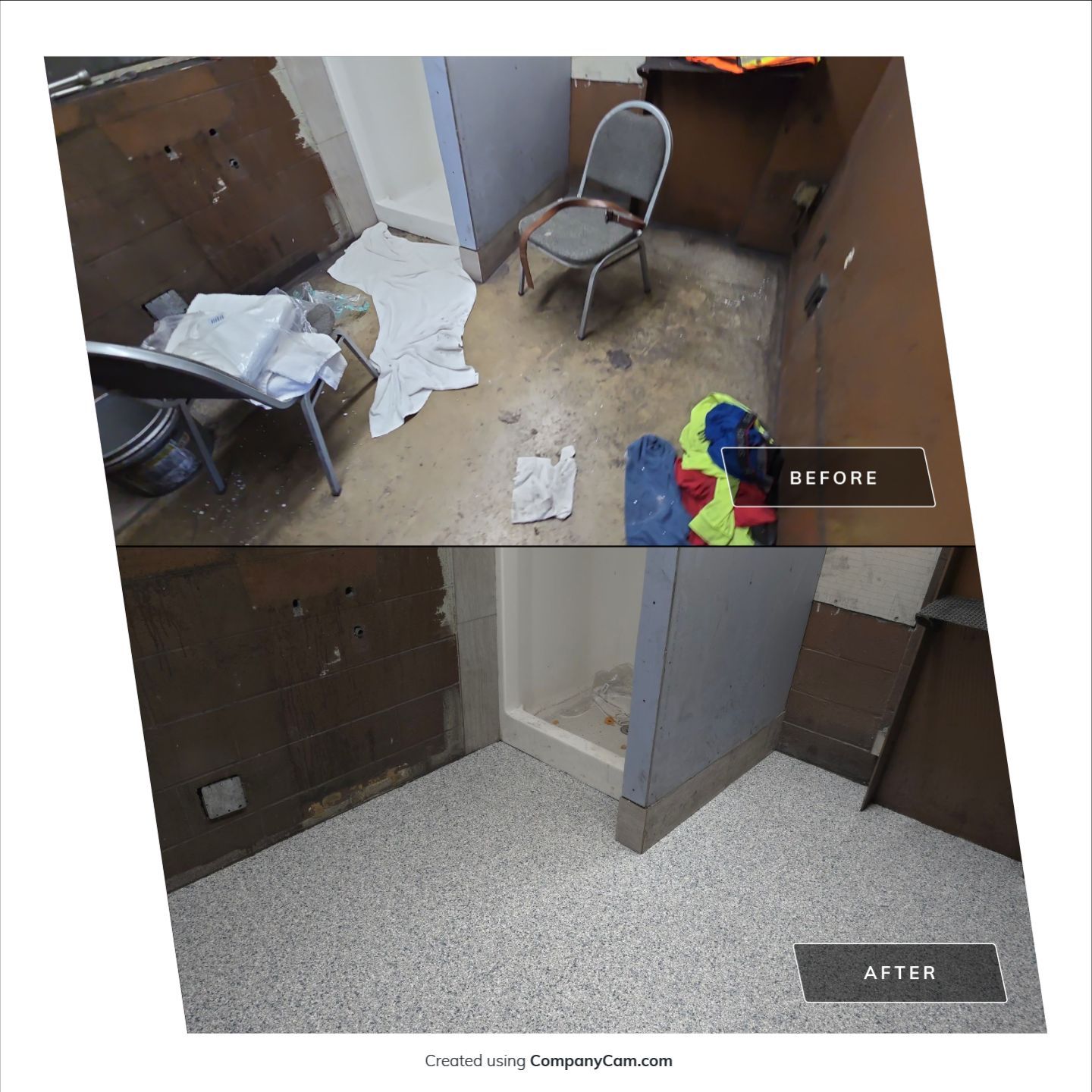 Incredible Breakroom Makeover! by Elite Floor Solutions