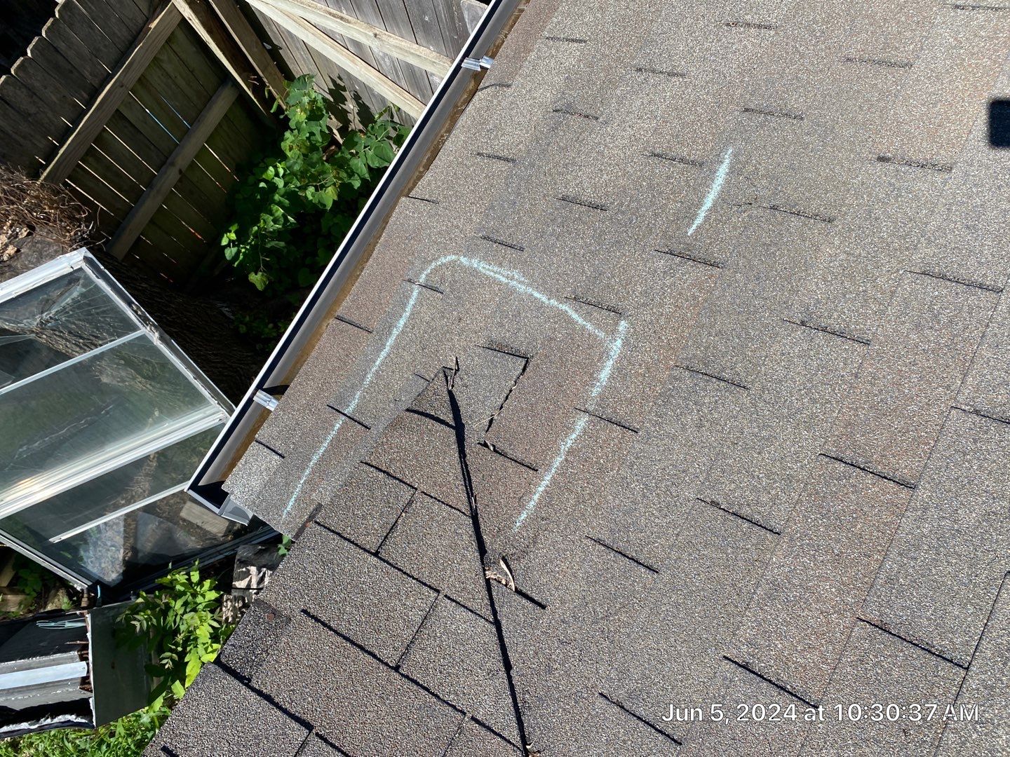 Roof inspection in Bartlesville by Decor Roofing & Restoration