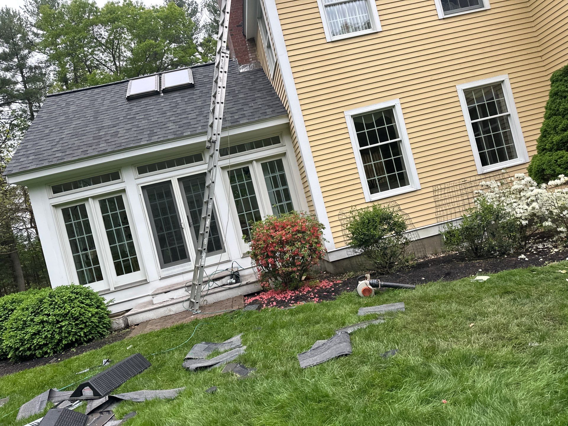 Roof Replacement with Owens Corning Shingles and Copper Flashing by Mighty Dog Roofing of Greater Middlesex County