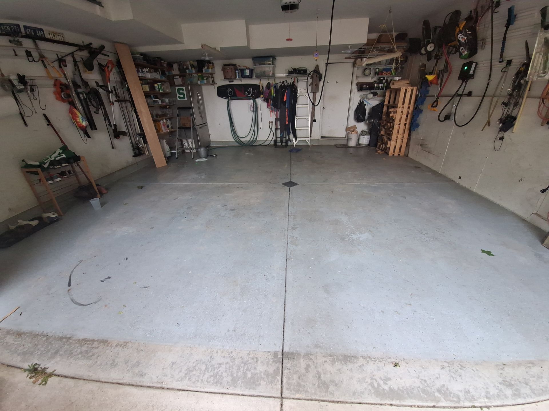 Garage Upgrade: Durable Epoxy Flake Floor” by Gordon Painting