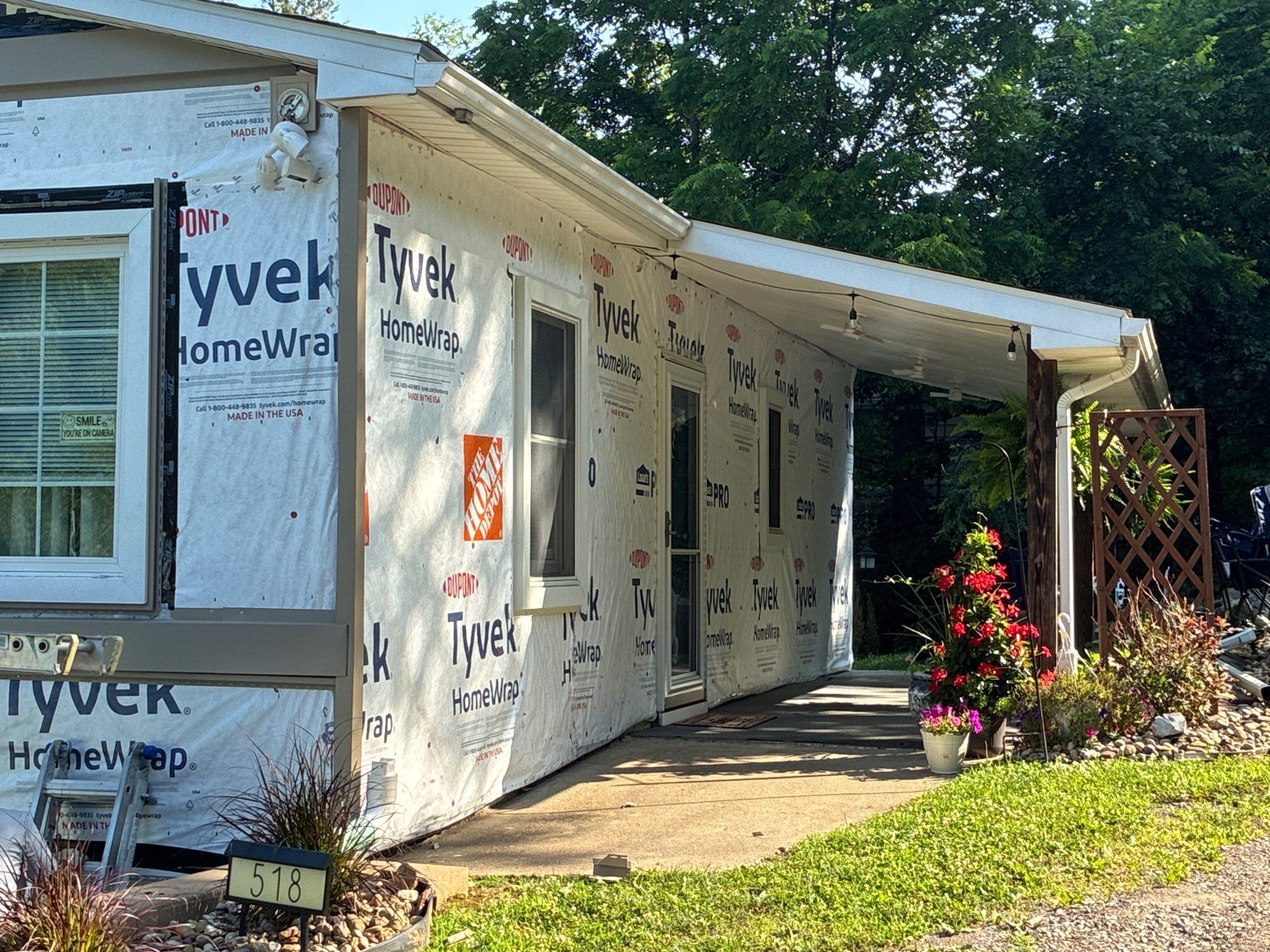Jefferson Hills Vertical Board and Batten Siding and TandoStone Renovation by Ideal Siding Pittsburgh