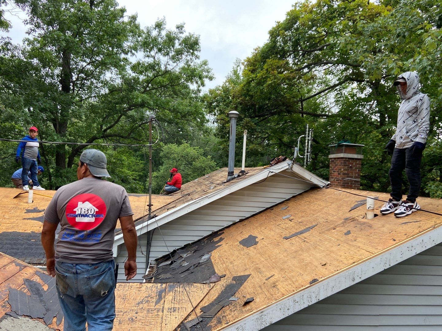Siding Replacement using CertainTeed Landmark by 180 Contractors