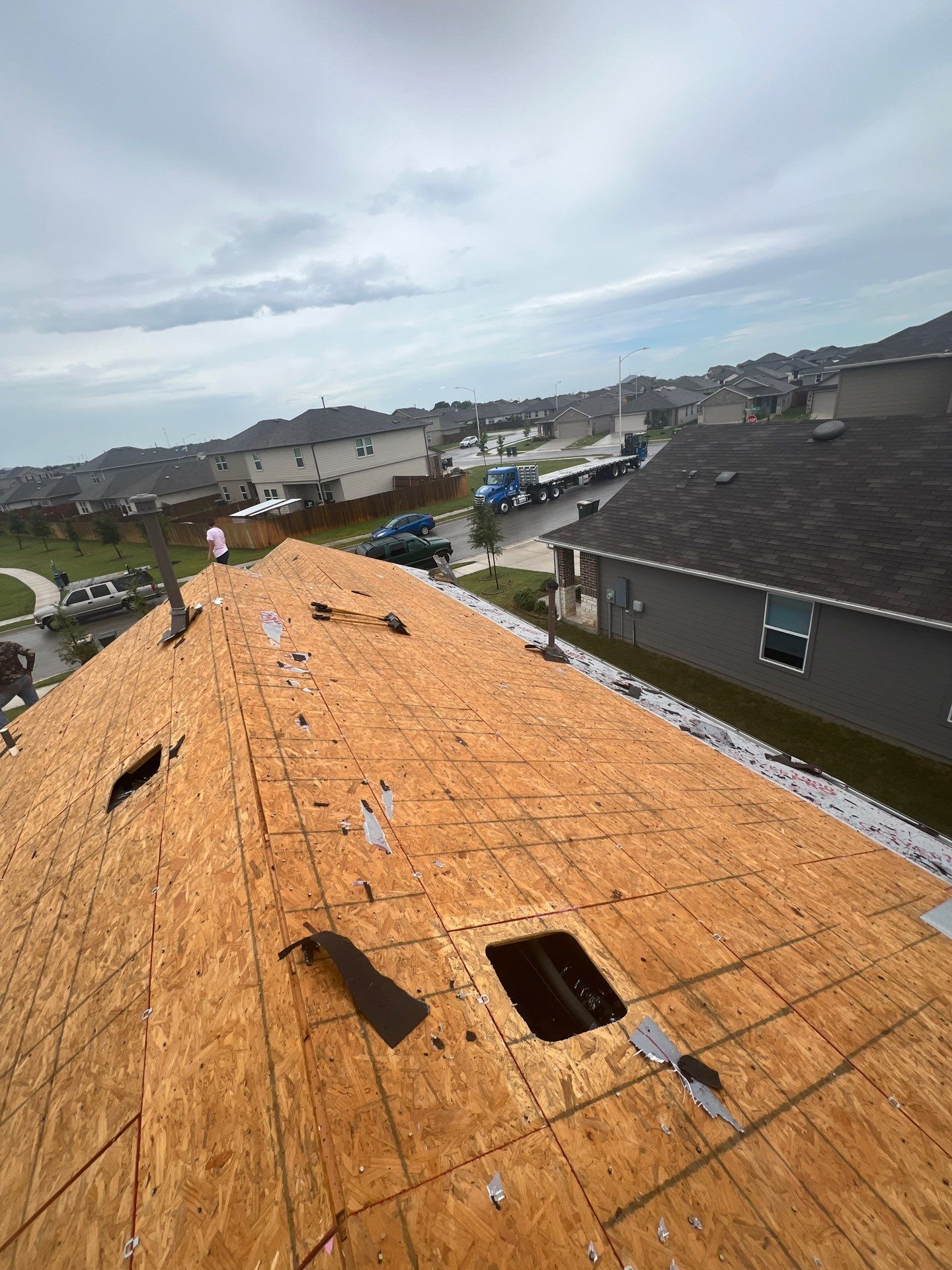 Project in San Marcos by Rhino Roofing and General Contracting, LLC