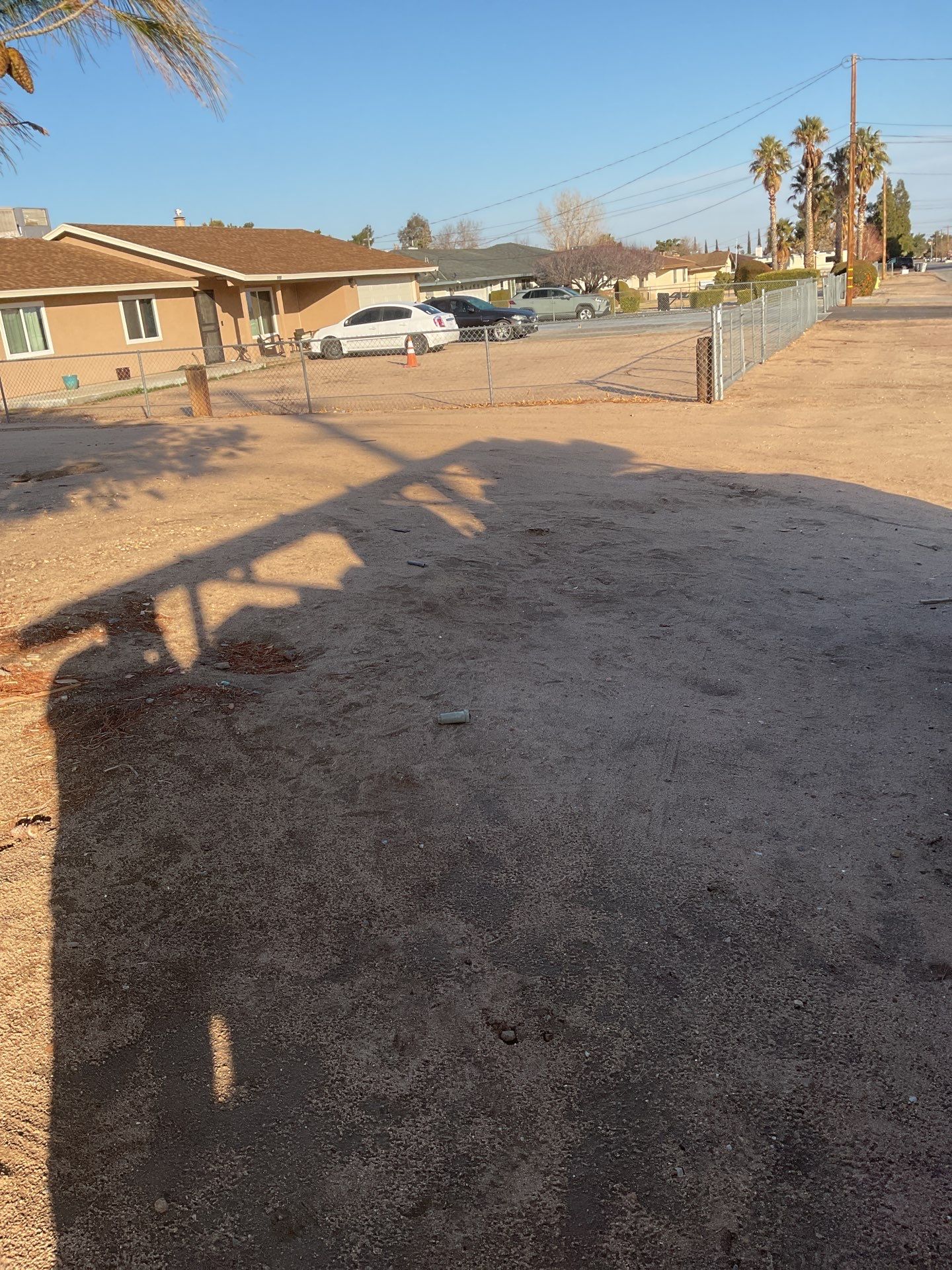 Fence Installation using chain -link by Fence Guys Inc. 