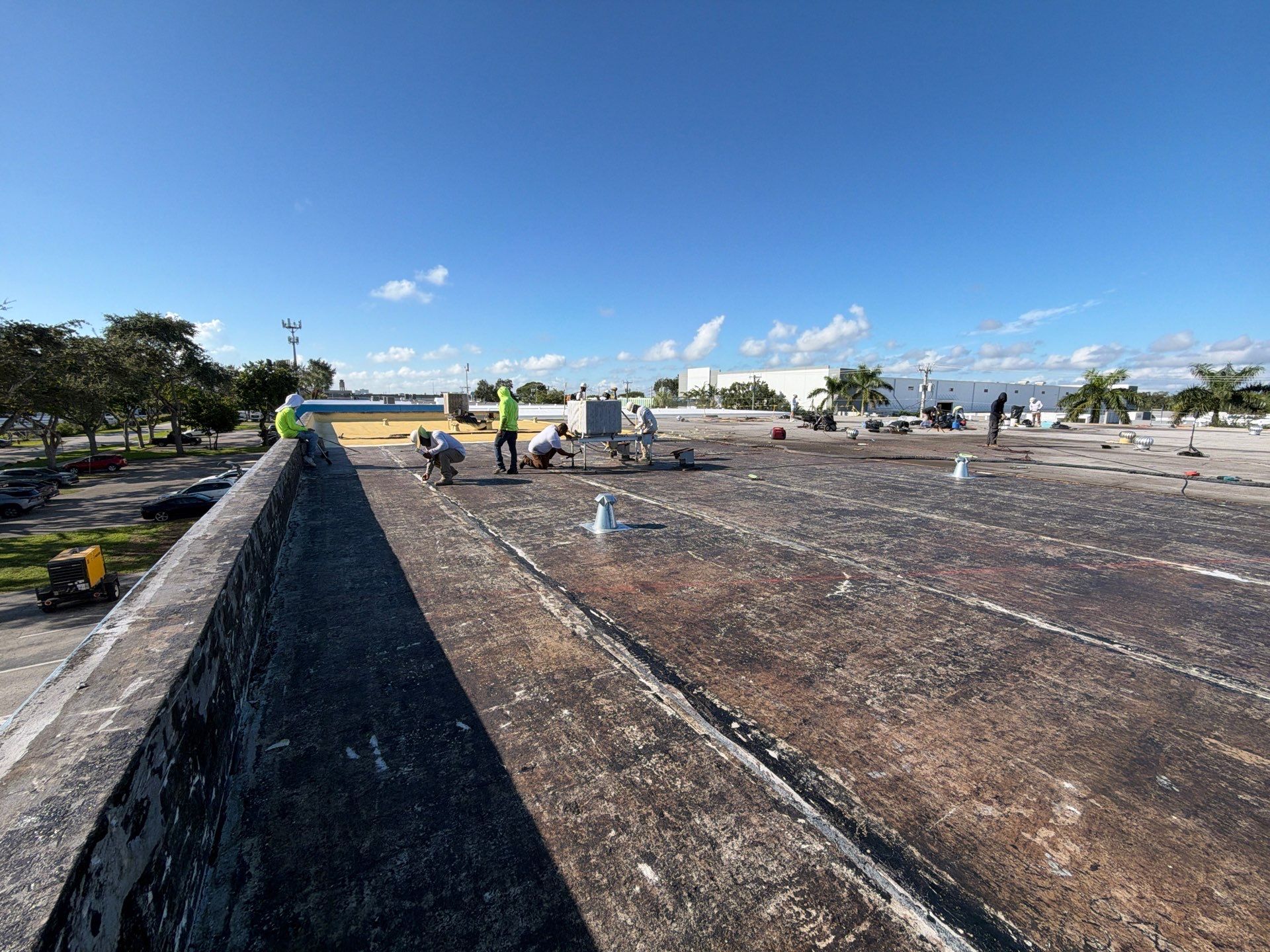 Commercial Roof Restoration and Spray Foam Insulation in Fort Lauderdale by Roof King LLC