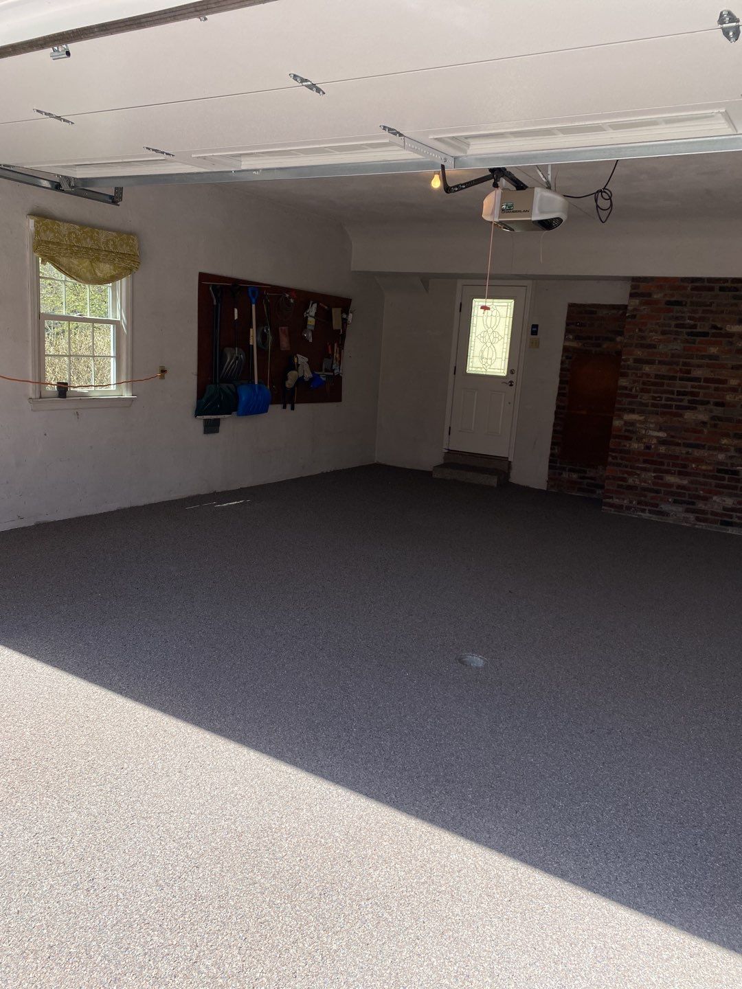 Large Patio + Garage Project in Pittsburgh by Floors in a Day, Inc