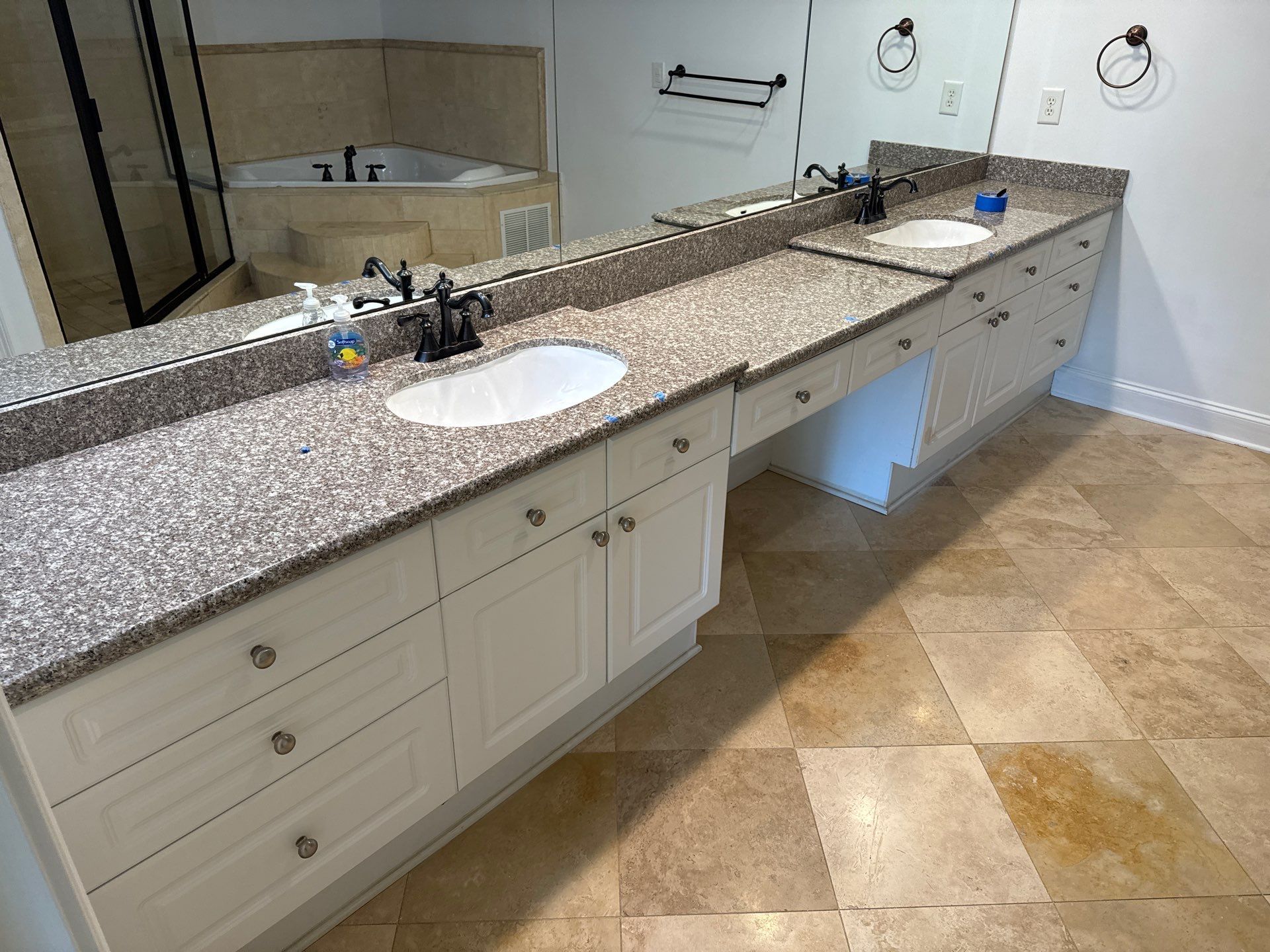 Full master bathroom renovation by Prudencio
